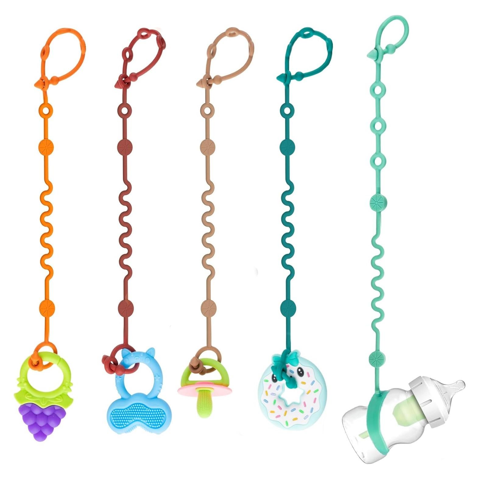 Correas de Juguete para Bebé LittleHugs - 5 Piezas Silicona