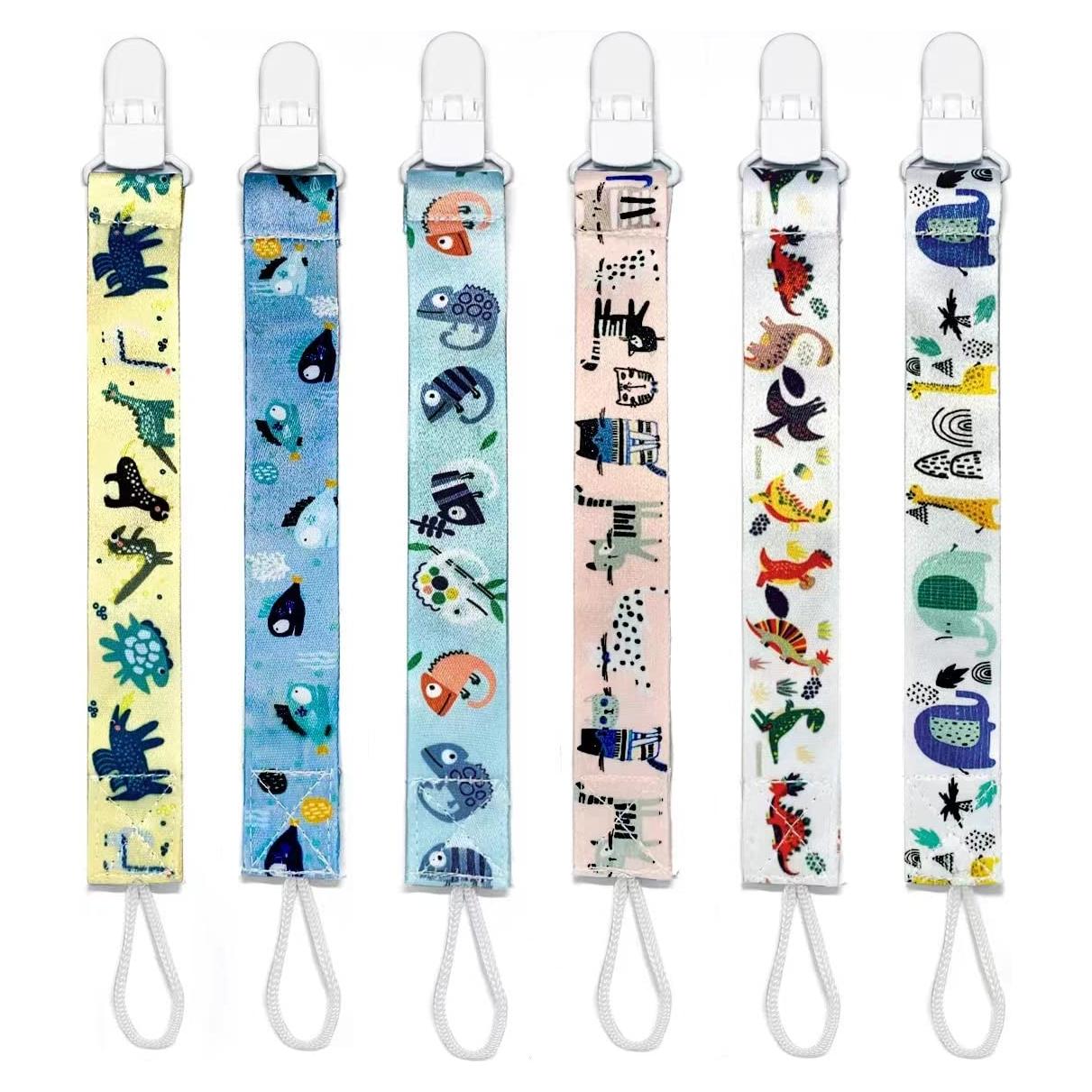 Clips de Silicona para Chupetes PandaEar - 5 Piezas Seguros