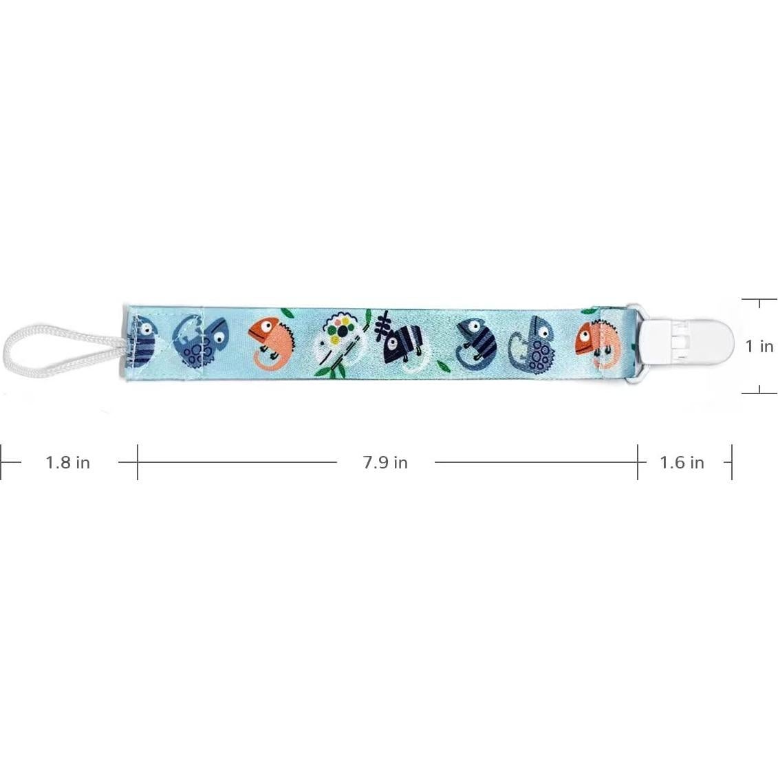 Clips de Silicona para Chupetes PandaEar - 5 Piezas Seguros