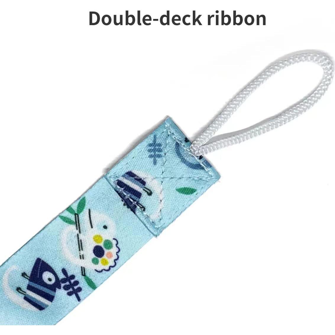 Clips de Silicona para Chupetes PandaEar - 5 Piezas Seguros