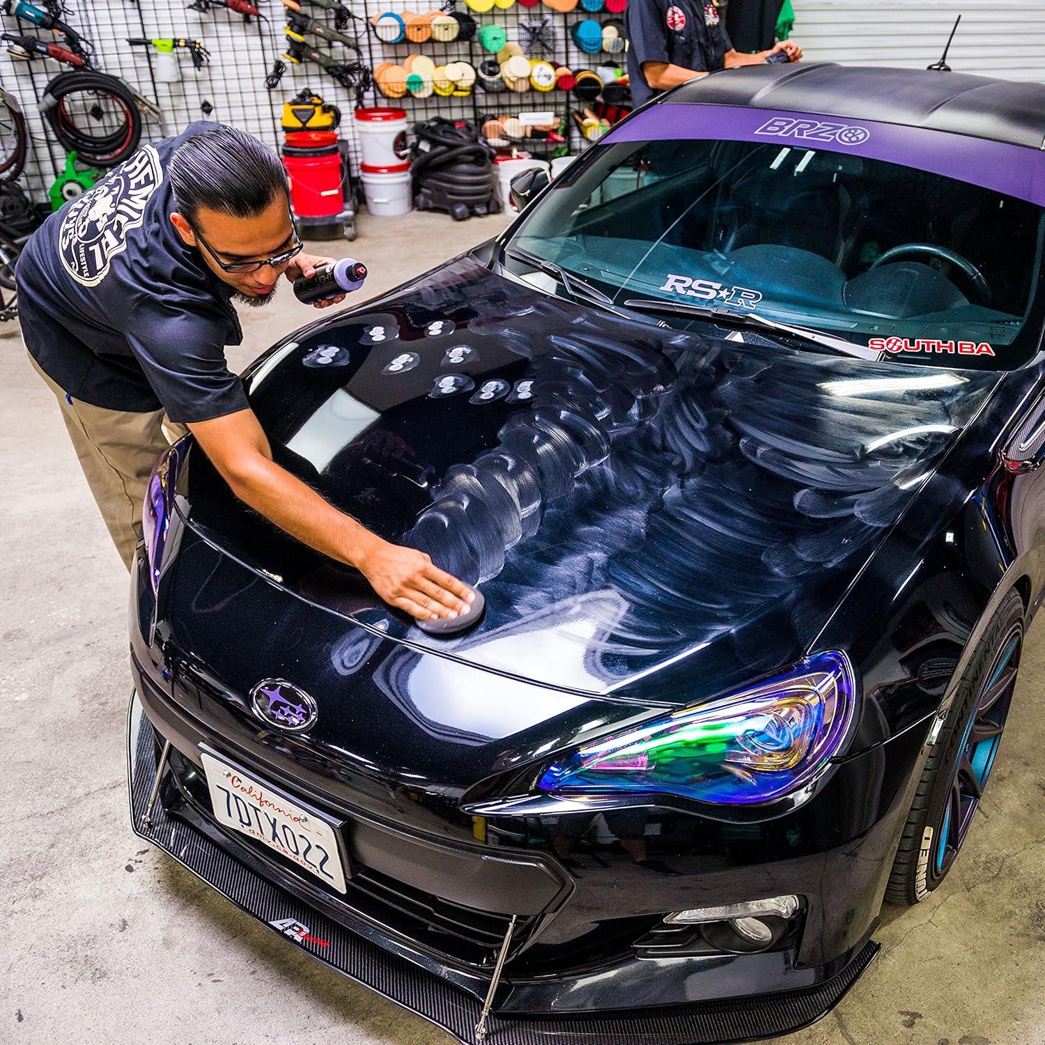 Kit de Cuidado para Autos Negros Chemical Guys HOL203 - 9 Artículos