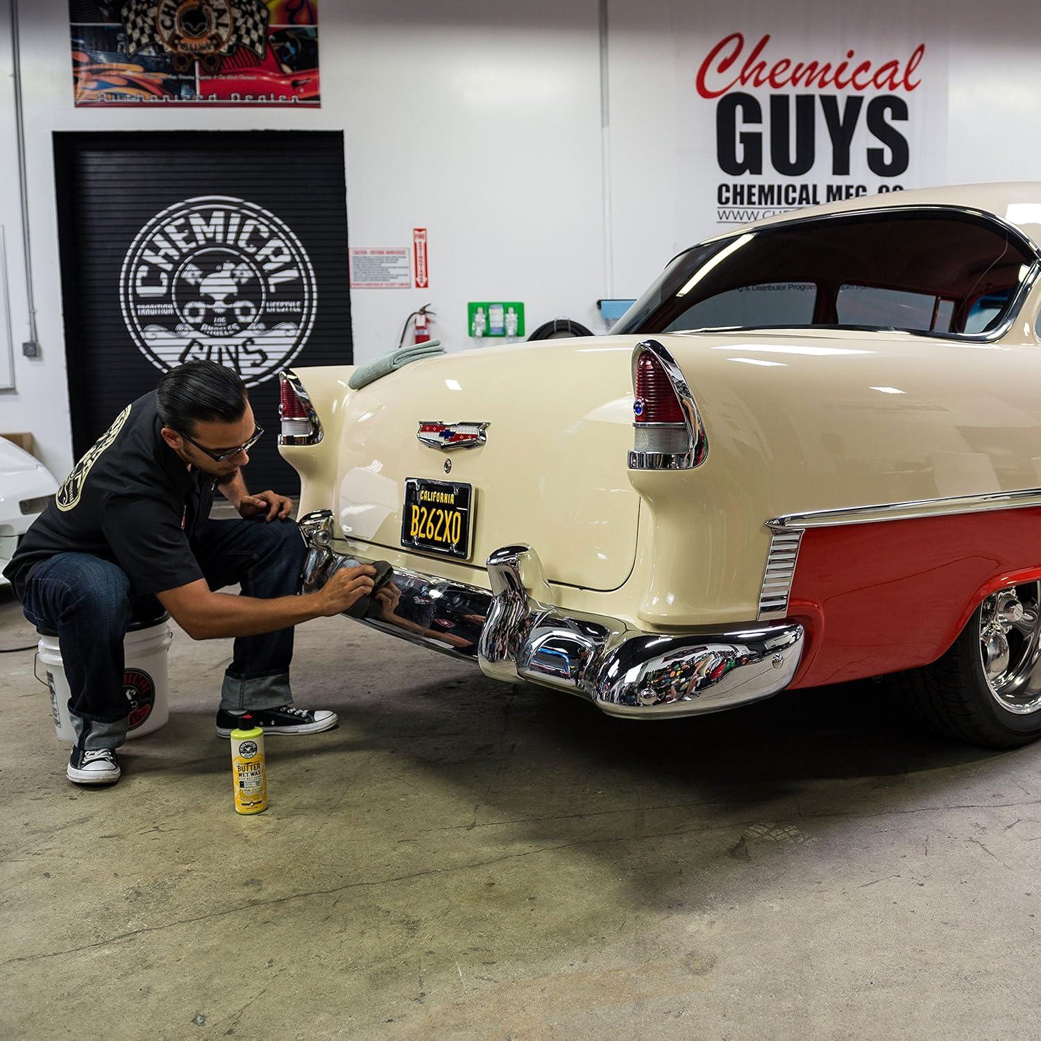 Kit de Cuidado para Autos Negros Chemical Guys HOL203 - 9 Artículos