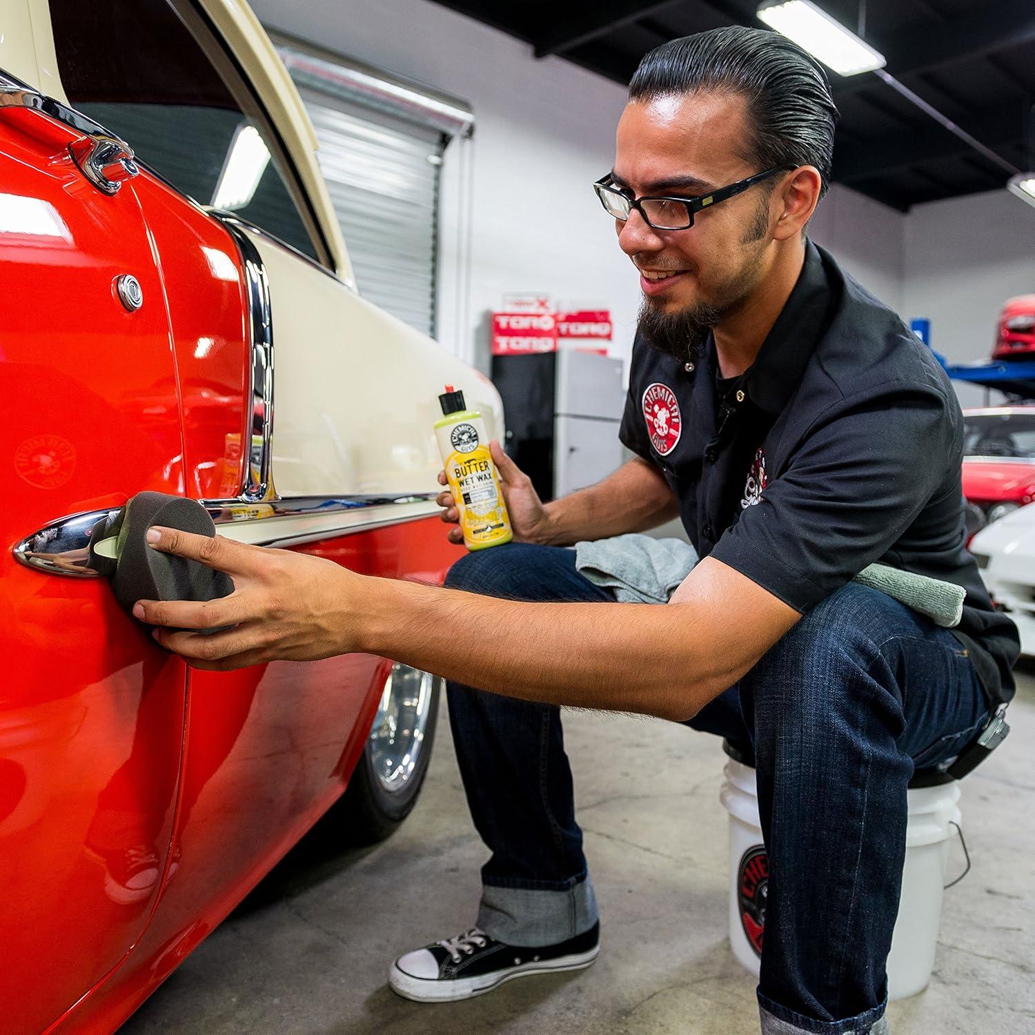 Kit de Cuidado para Autos Negros Chemical Guys HOL203 - 9 Artículos