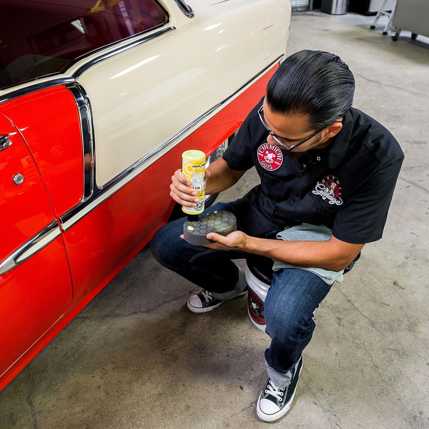 Kit de Cuidado para Autos Negros Chemical Guys HOL203 - 9 Artículos