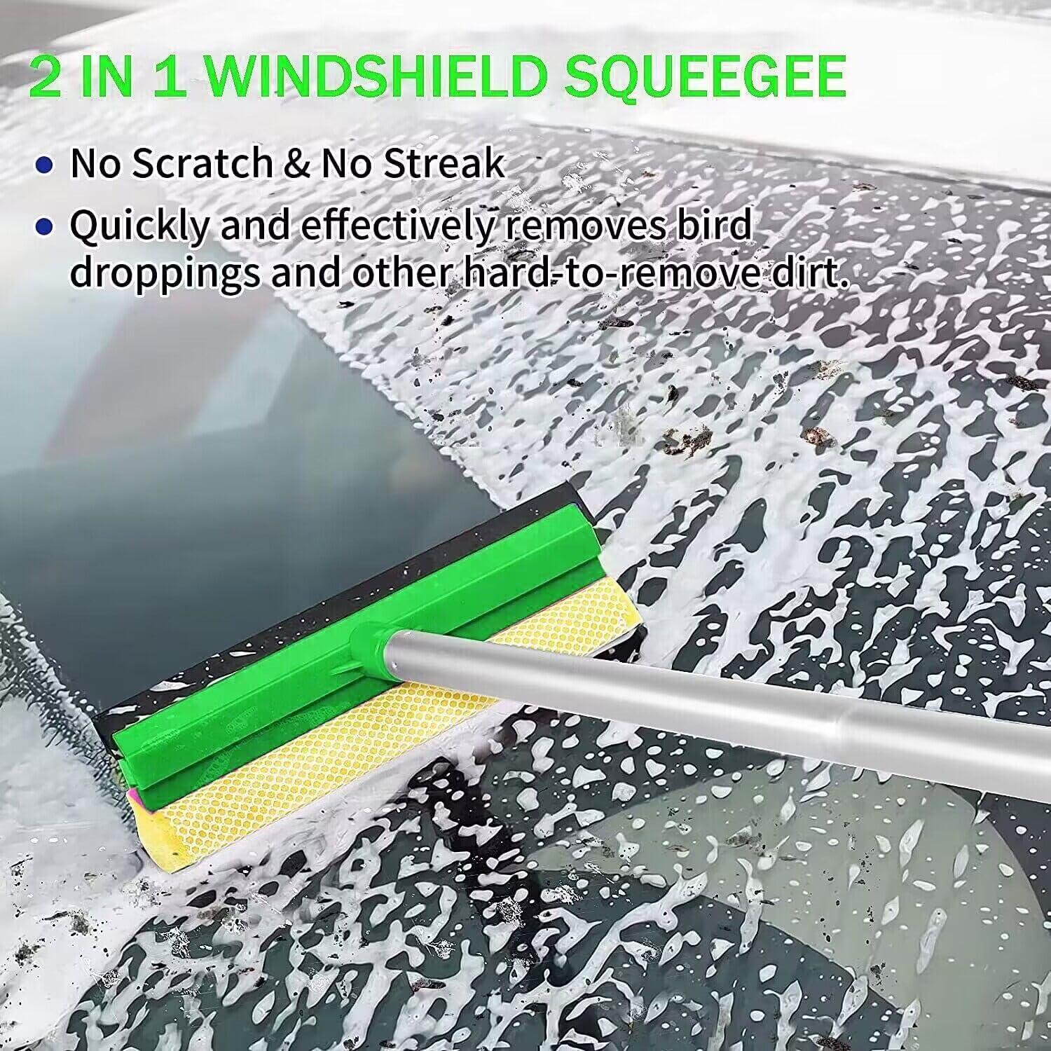 Kit de Cepillo de Lavado de Autos Stemni 62" con Accesorios