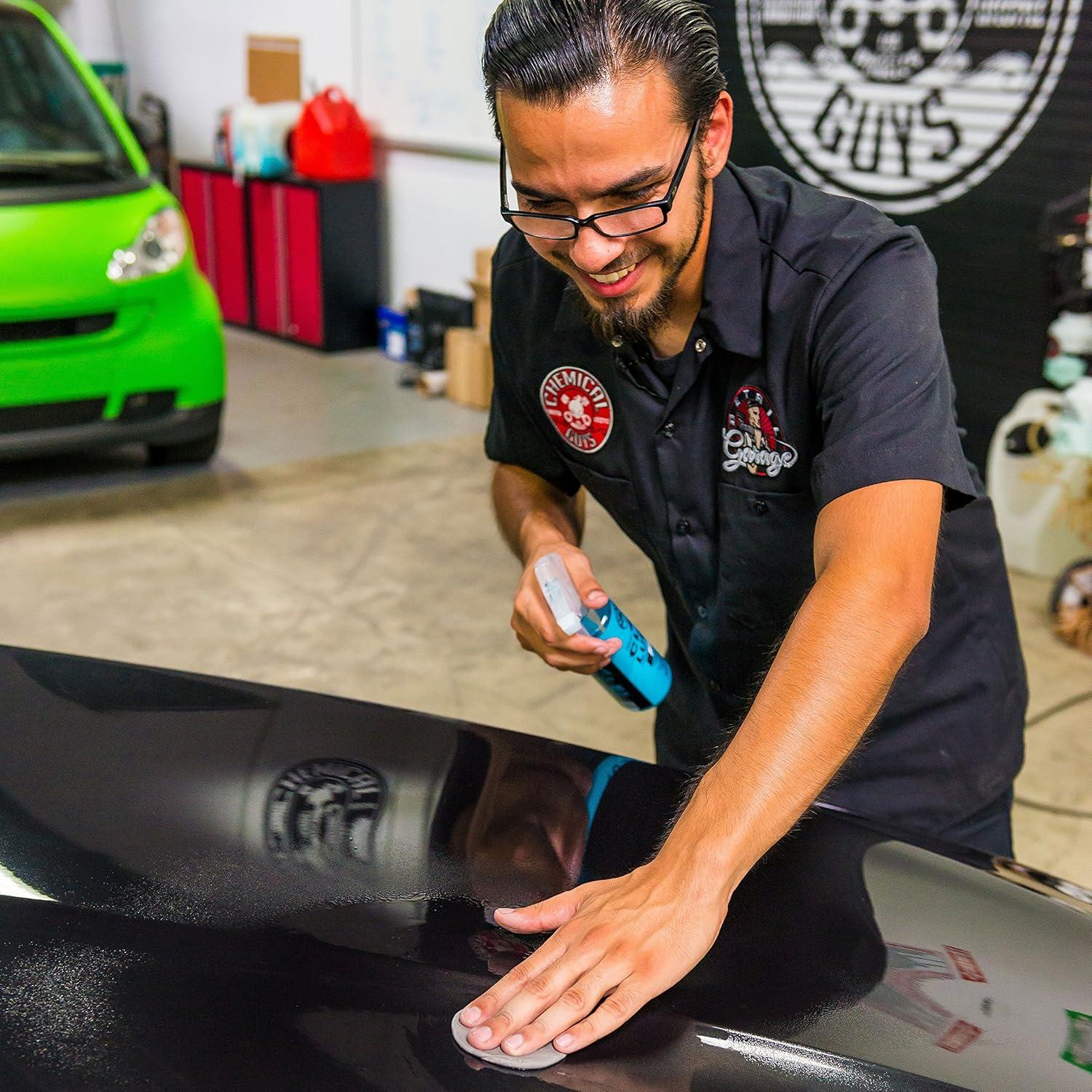 Kit de Barra de Arcilla Media Chemical Guys + Lubricante 0.45 kg