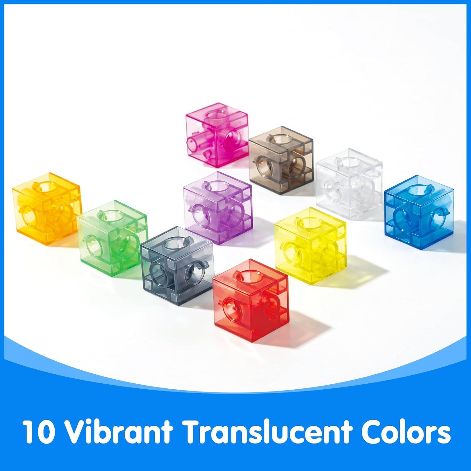 100 Osos Translúcidos para Conteo y Clasificación Odoorgames