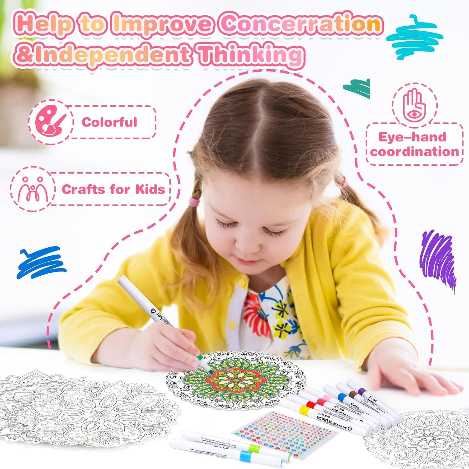 Kit de Arte de Ventana Micaracy 12 PCS - Manualidades Creativas