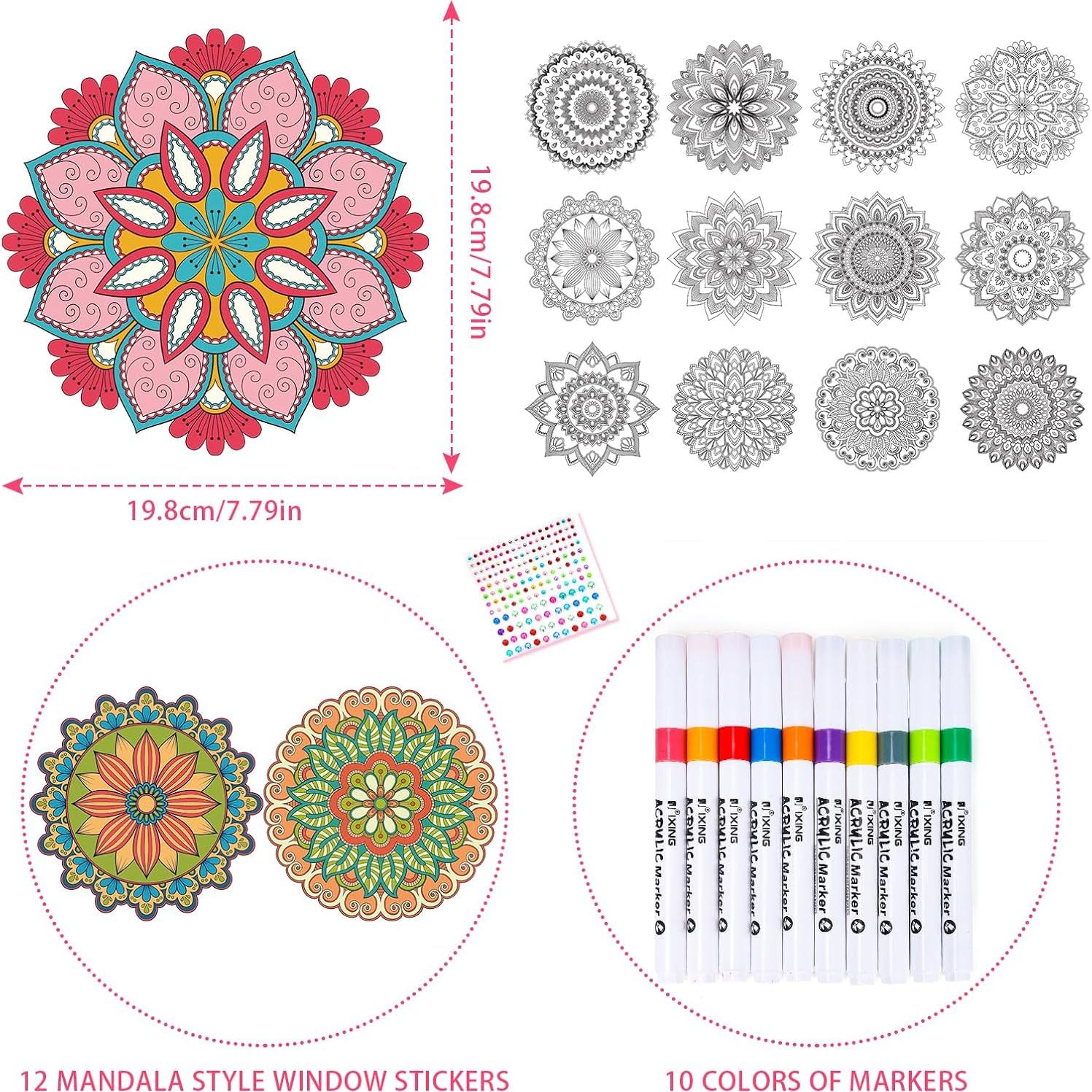 Kit de Arte de Ventana Micaracy 12 PCS - Manualidades Creativas