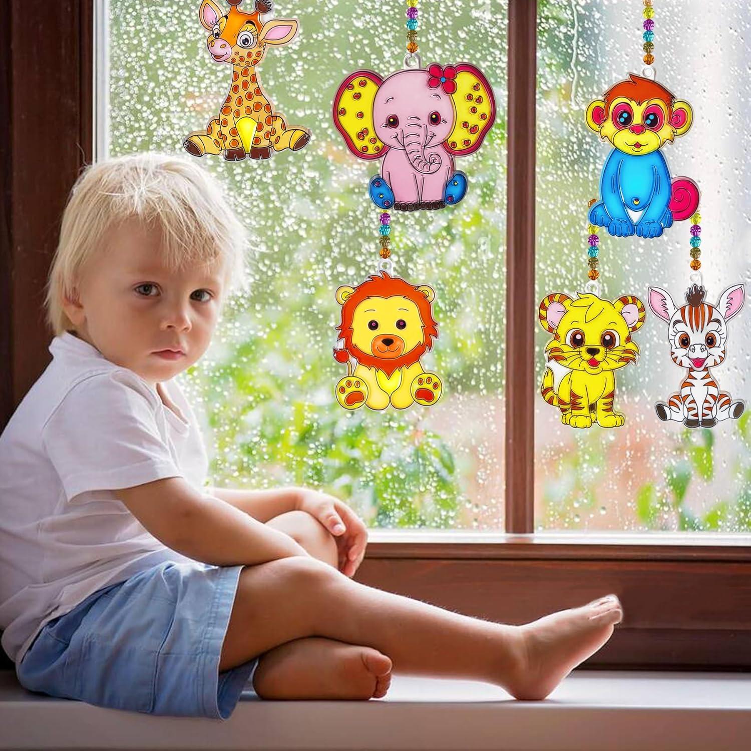 Kit de Manualidades Atrapa Sol Safari Ayhuhra 30 Piezas DIY