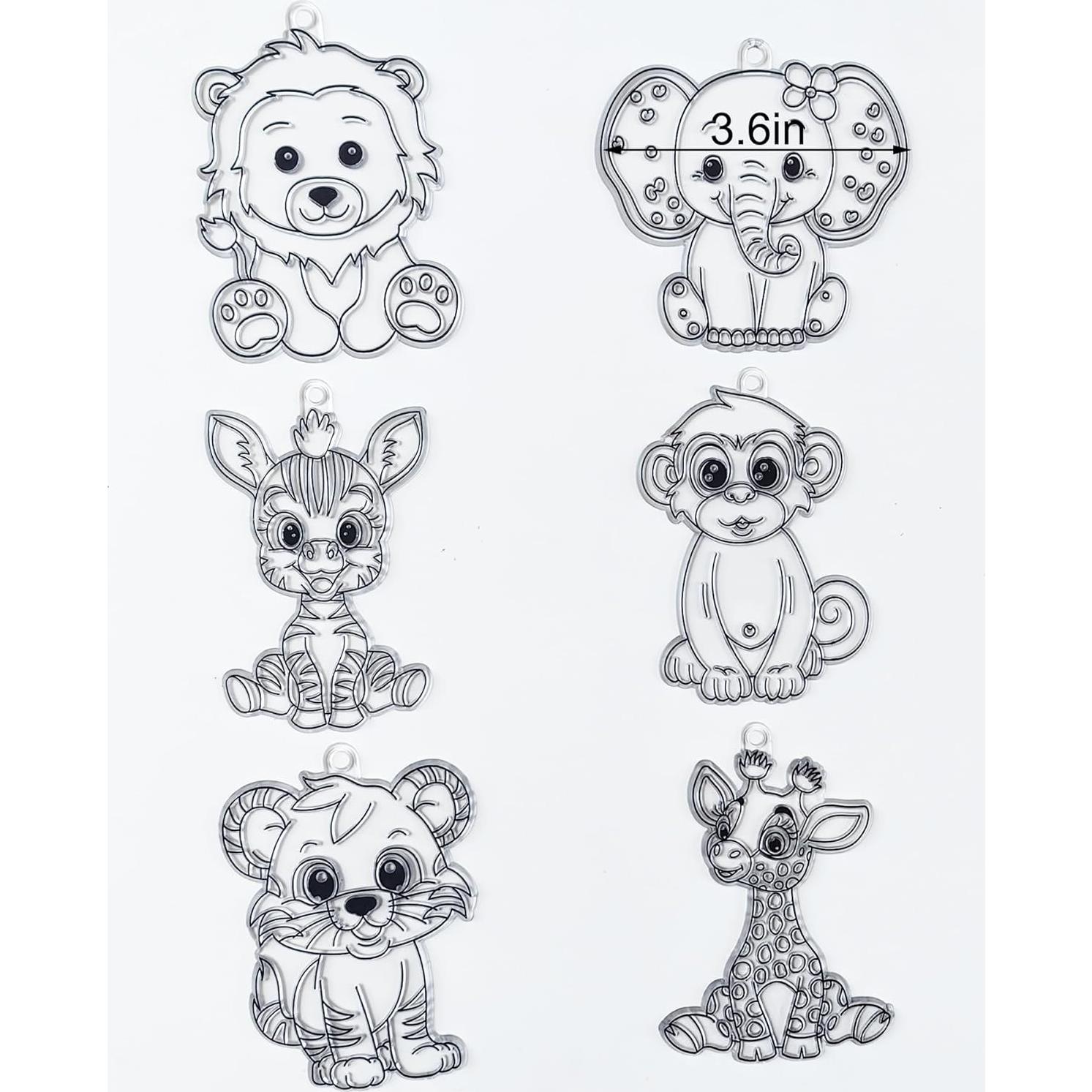 Kit de Manualidades Atrapa Sol Safari Ayhuhra 30 Piezas DIY