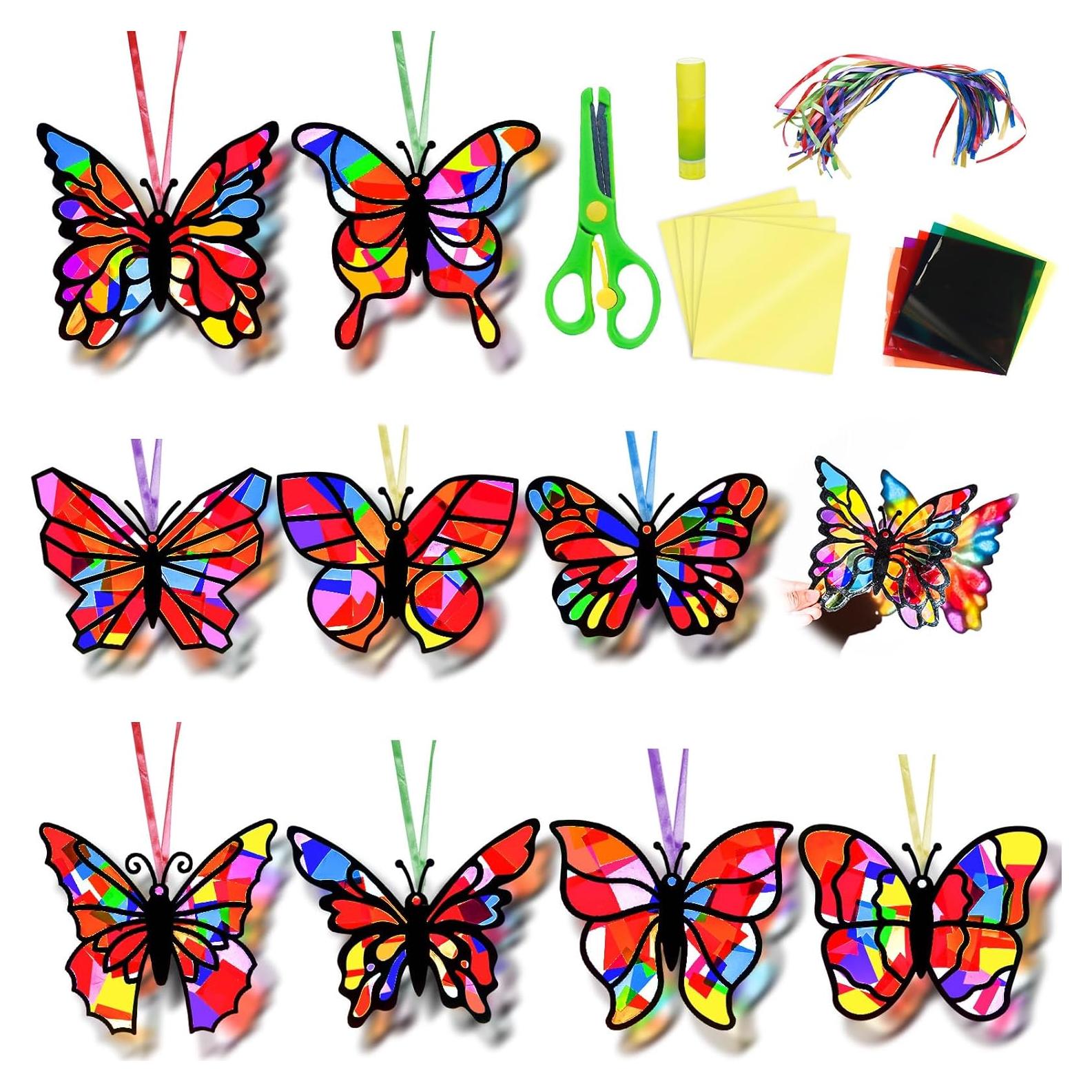 Kit de Manualidades de Atrapasueños Mariposa EggSun 36 Piezas