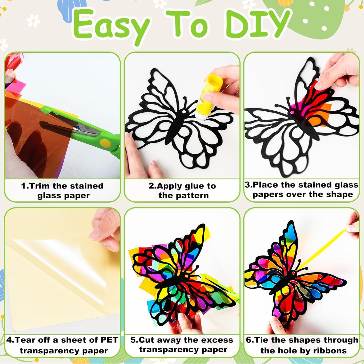Kit de Manualidades de Atrapasueños Mariposa EggSun 36 Piezas