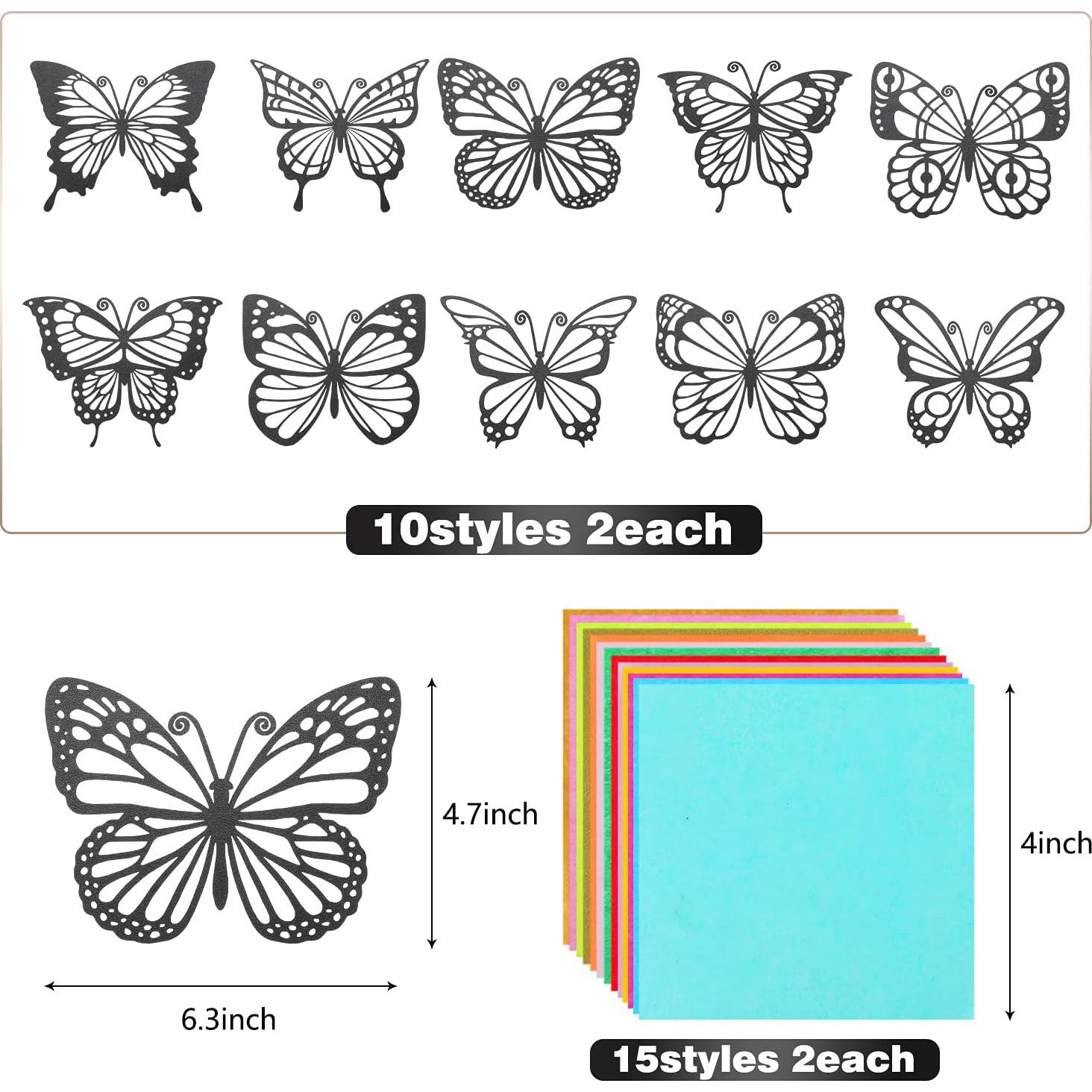 Kit de Atrapa Rayos de Mariposa MixTeach 50 Piezas 16x11cm