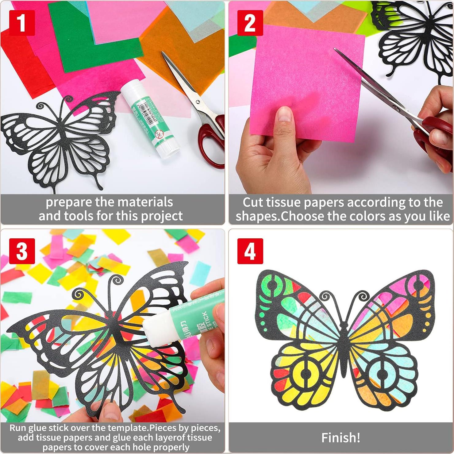 Kit de Atrapa Rayos de Mariposa MixTeach 50 Piezas 16x11cm