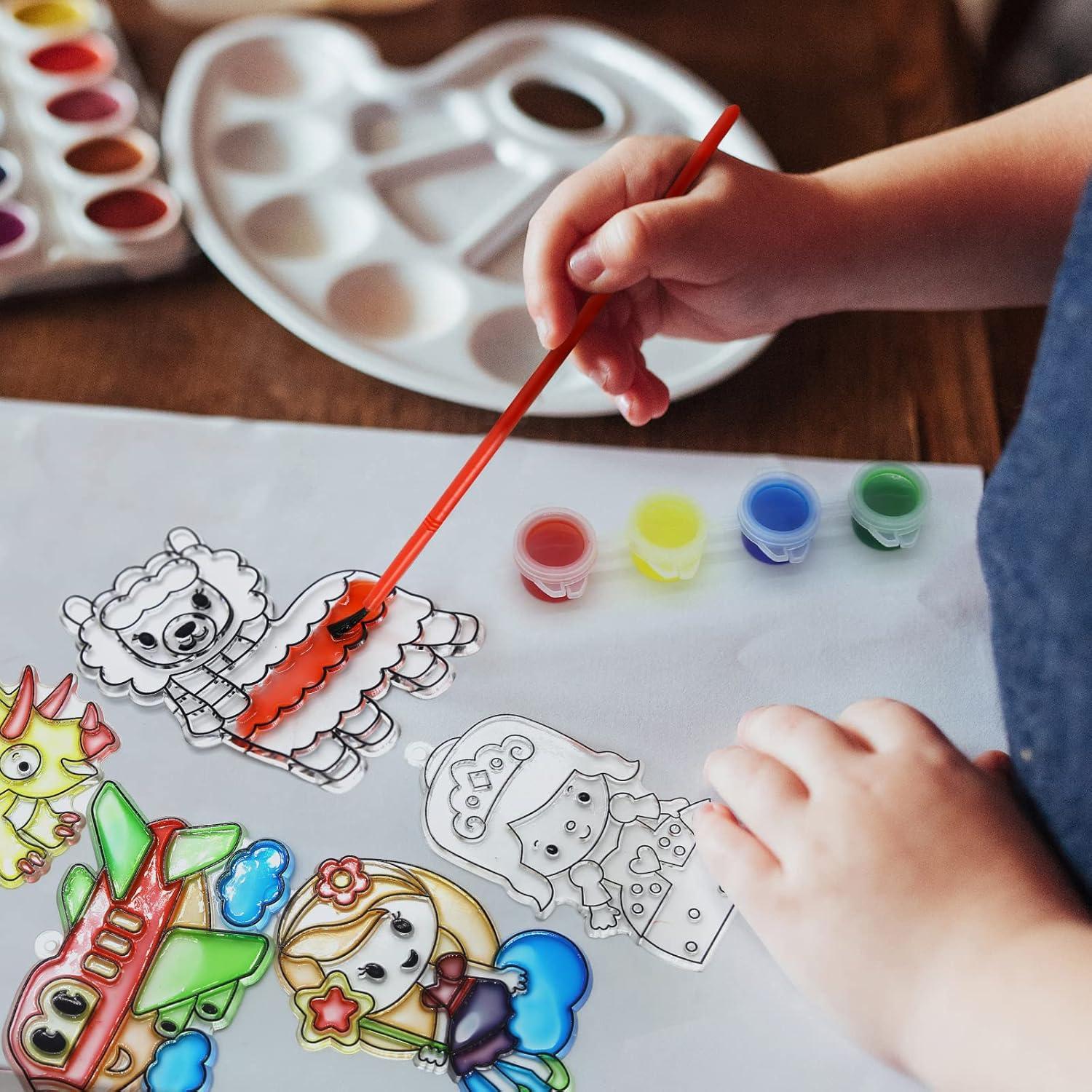 Kit de Arte de Ventana VKPI - 12 Atrapa Rayos Multicolor