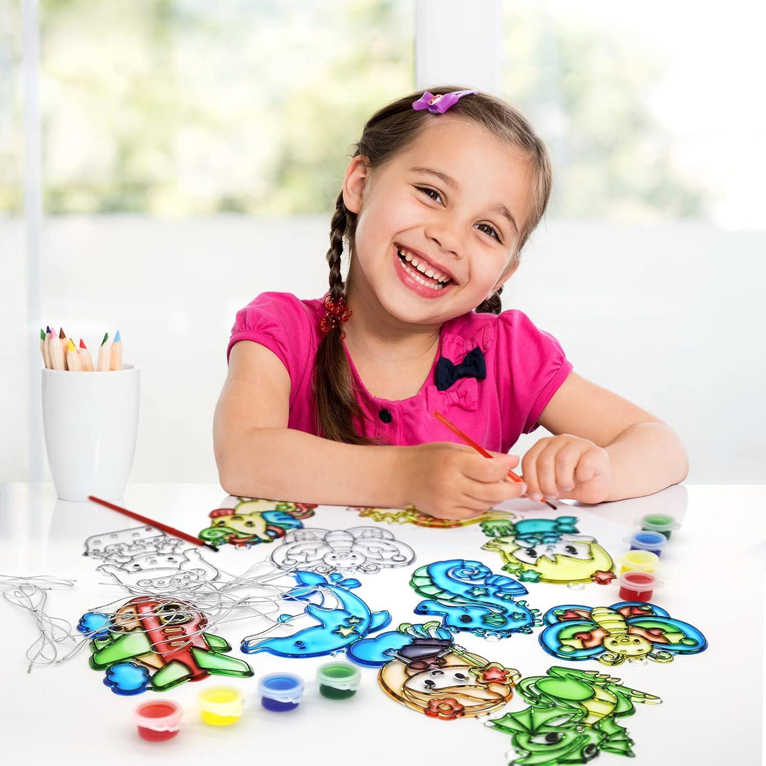 Kit de Arte de Ventana VKPI - 12 Atrapa Rayos Multicolor