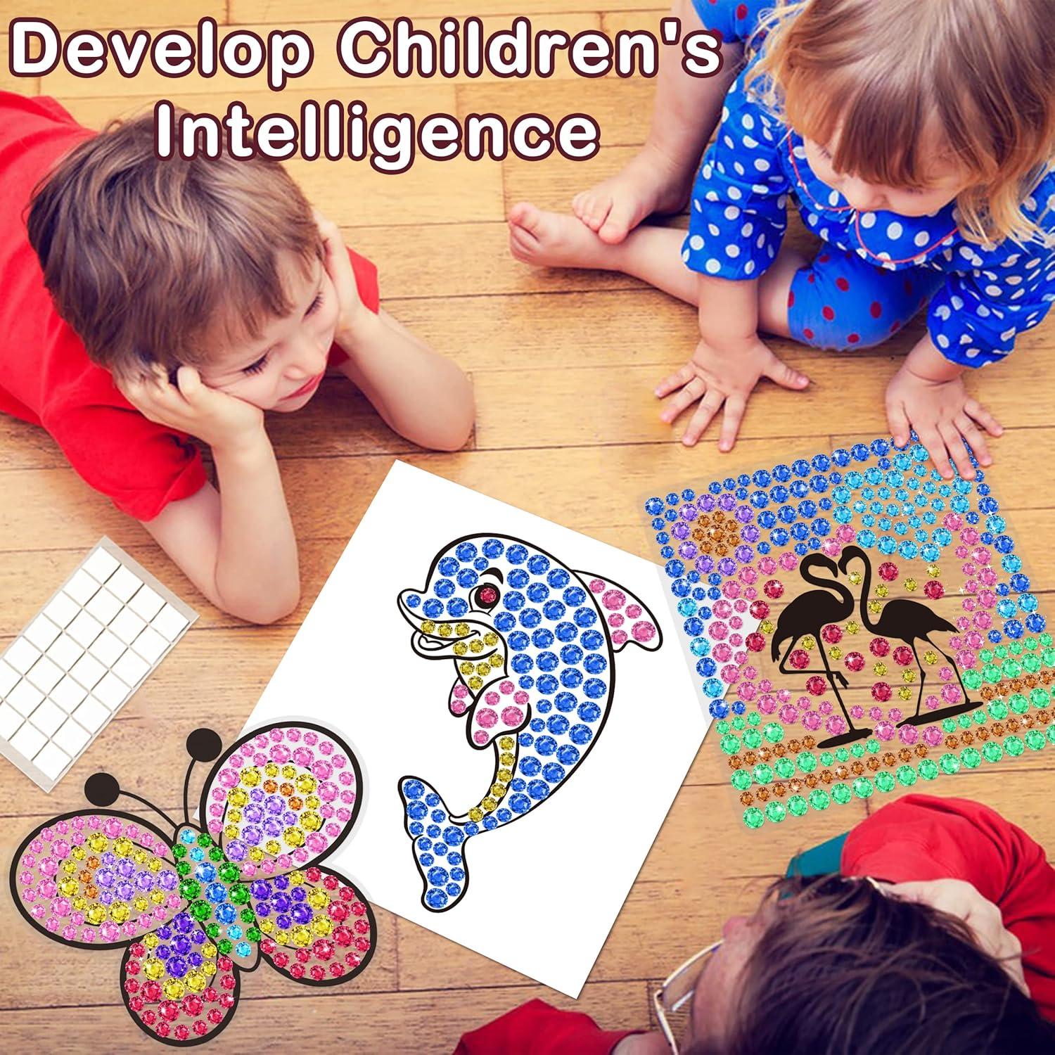 Kit de Pintura de Gemas Yazhiji 6 Piezas para Niños