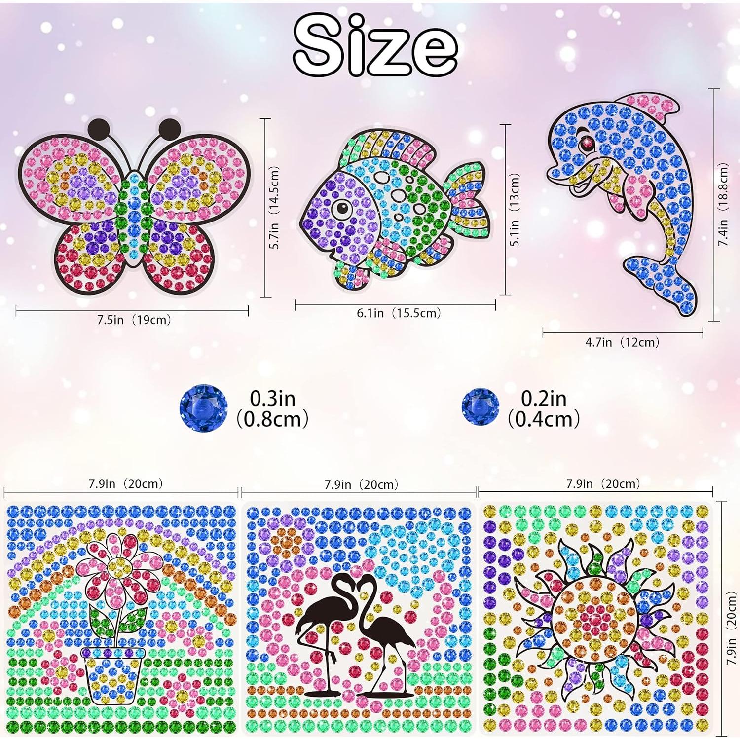 Kit de Pintura de Gemas Yazhiji 6 Piezas para Niños