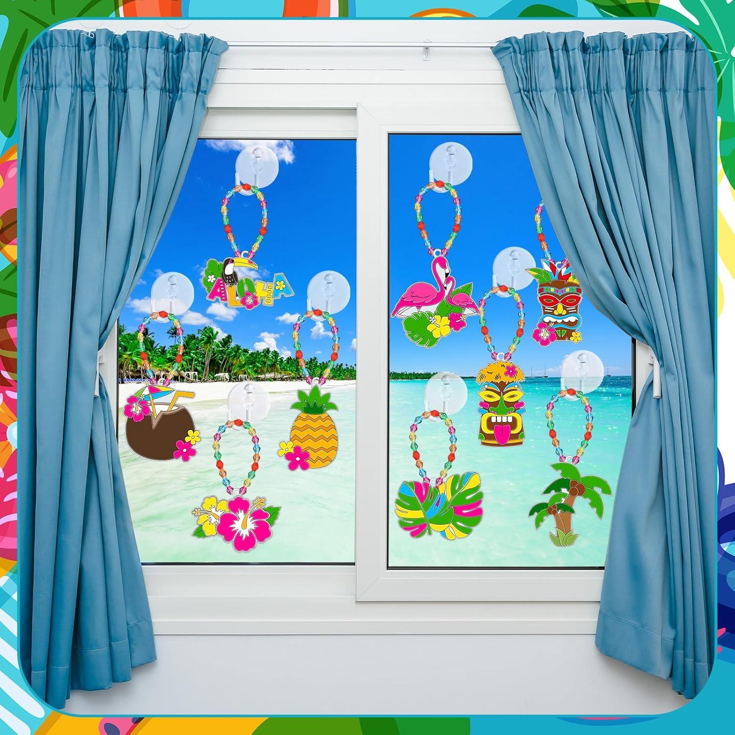 Kit de Manualidades Blosssound 36 Suncatchers Verano DIY