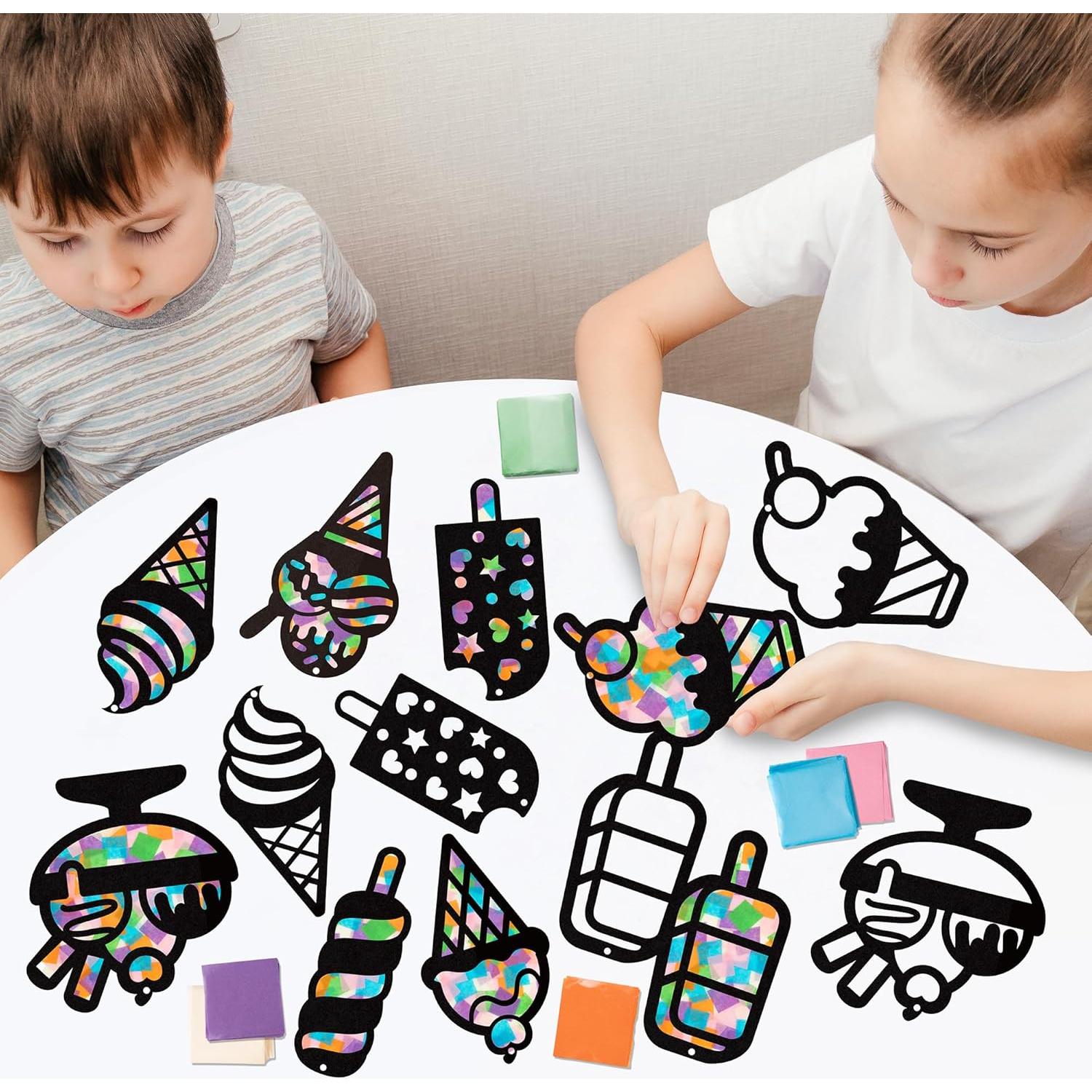 Kit de Manualidades de Papel de Helado CJiangpo - 24 Piezas