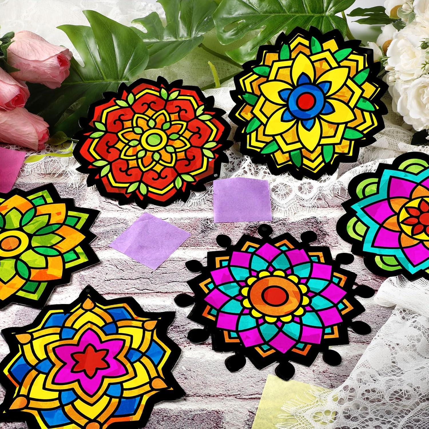 Kit de Manualidades MotiMind 32 Atrapas Luz Mandala DIY