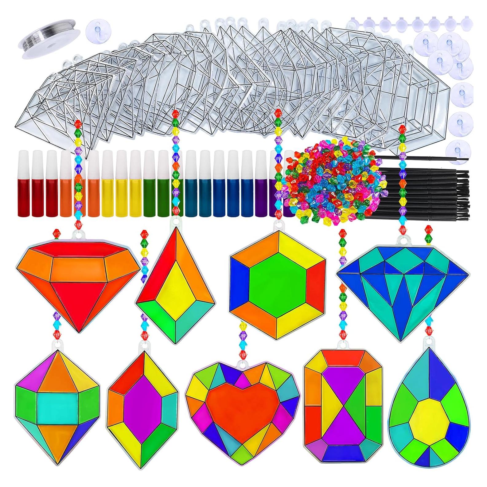 Kit de Pintura Atrapa Rayos Joyas Winlyn - 27 Piezas DIY