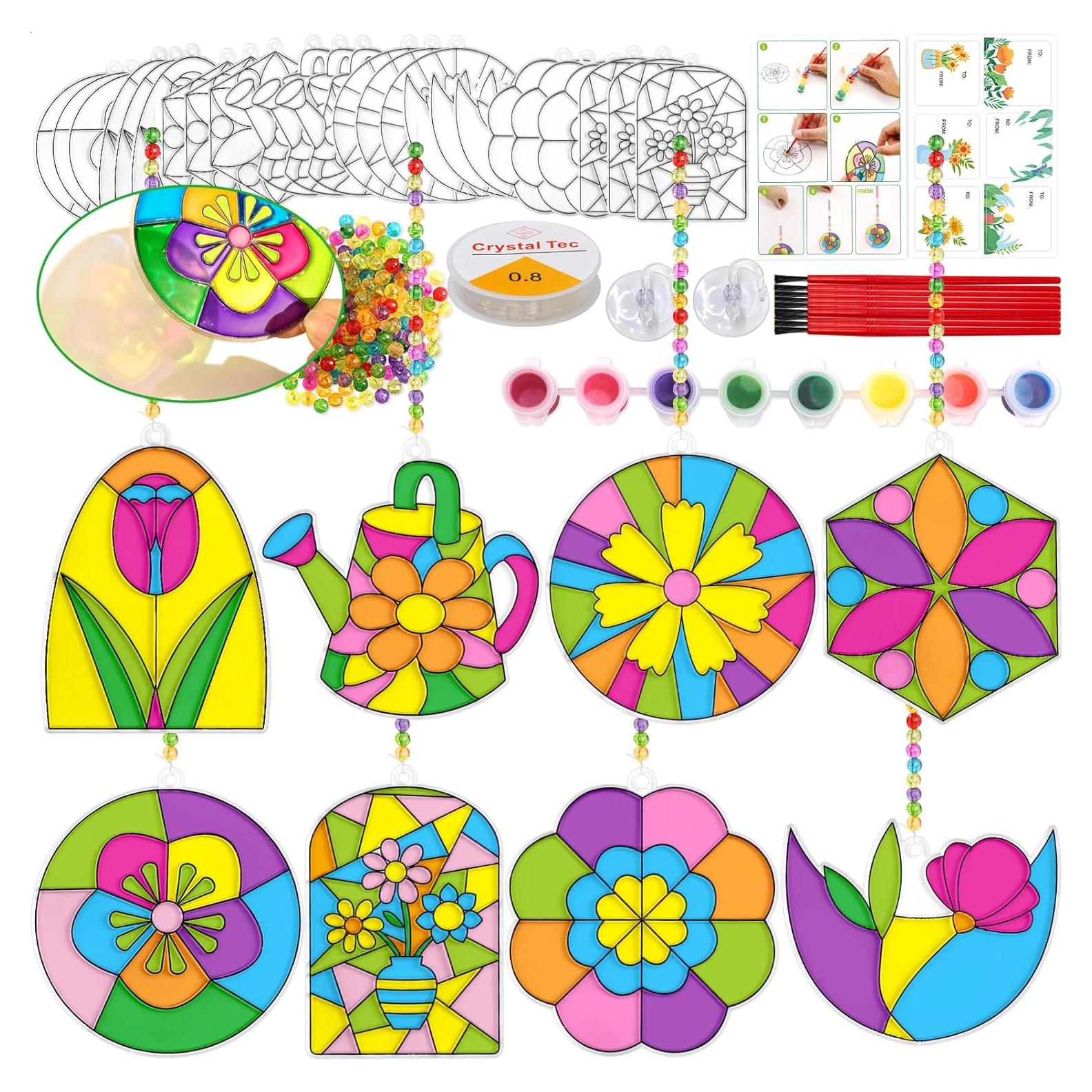 Kit de Artesanías de Atrapasueños WorldBazaar 24 Piezas DIY