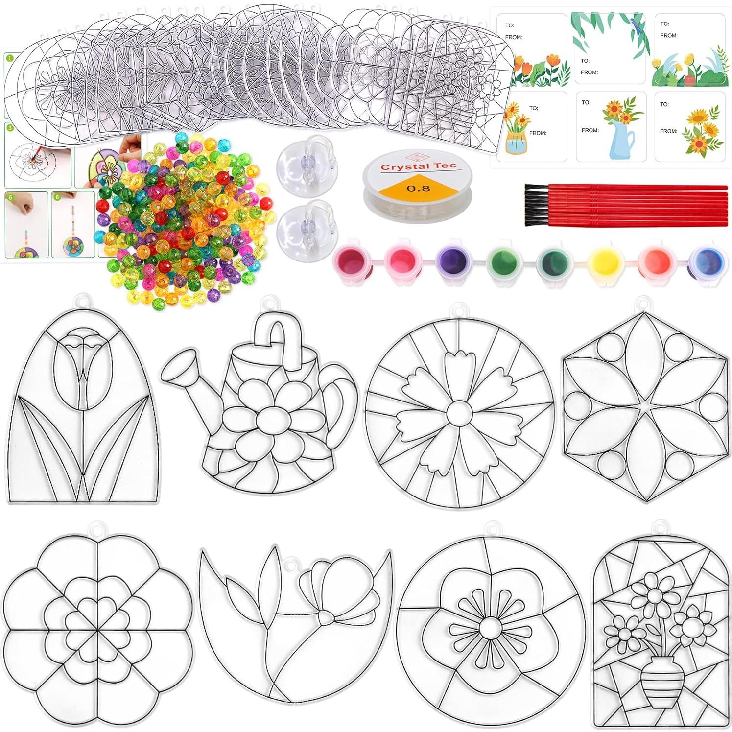 Kit de Artesanías de Atrapasueños WorldBazaar 24 Piezas DIY