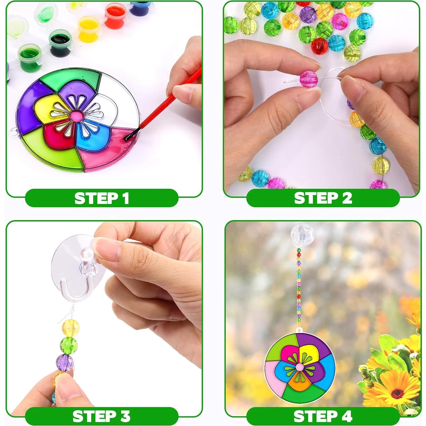 Kit de Artesanías de Atrapasueños WorldBazaar 24 Piezas DIY