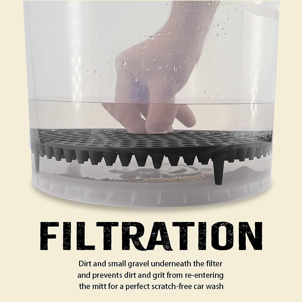 Trampa de Arena para Cubo de Lavado de Autos X5MPLXPMX 26.4cm