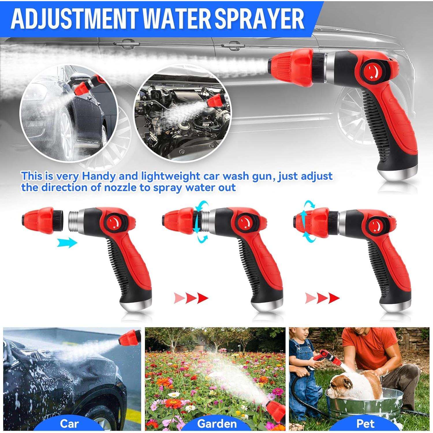 MYPIN Pistola de Espuma 16 en 1 para Lavado de Autos 0.75kg