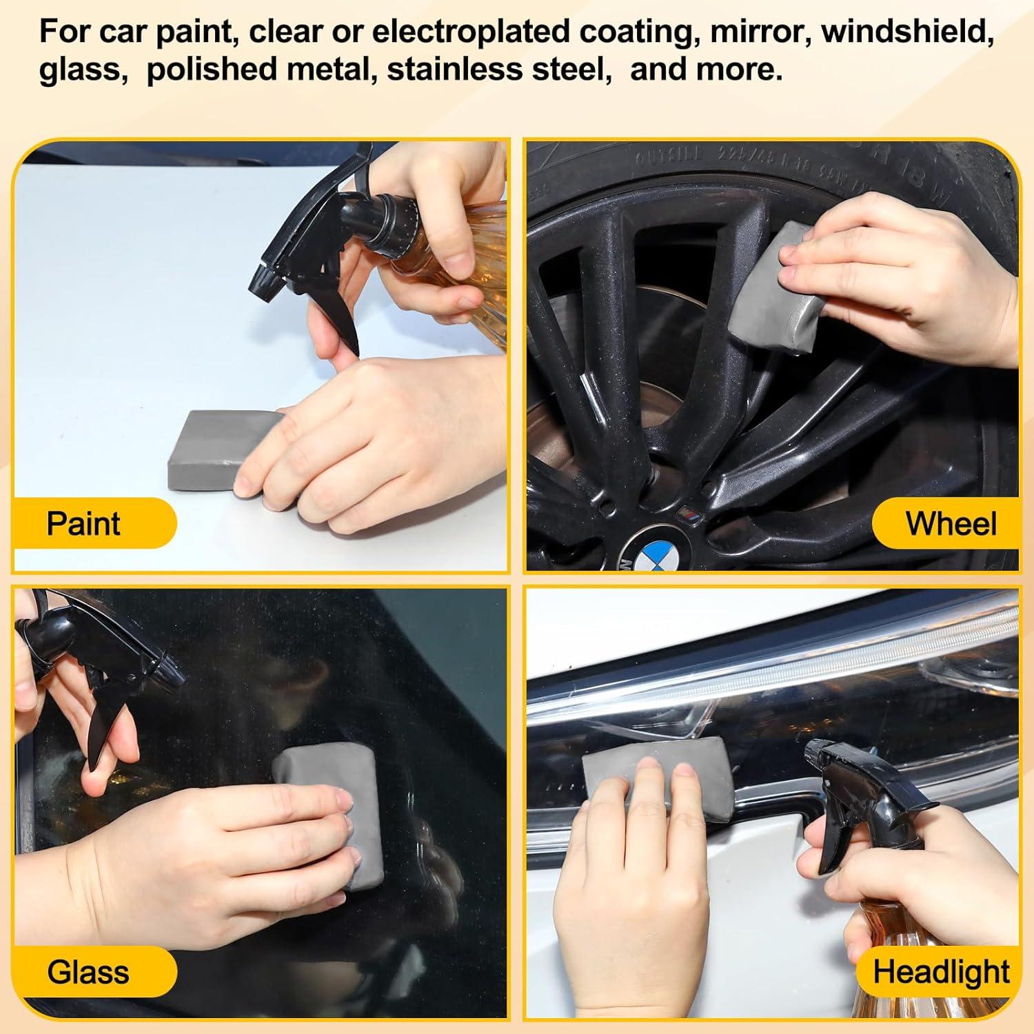 Barra de Arcilla para Automóviles Fitosy 4 Paquetes 400g