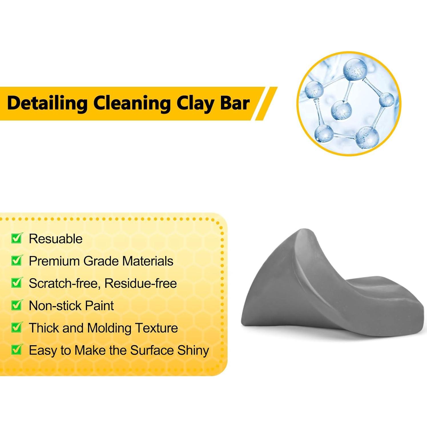 Barra de Arcilla para Automóviles Fitosy 4 Paquetes 400g