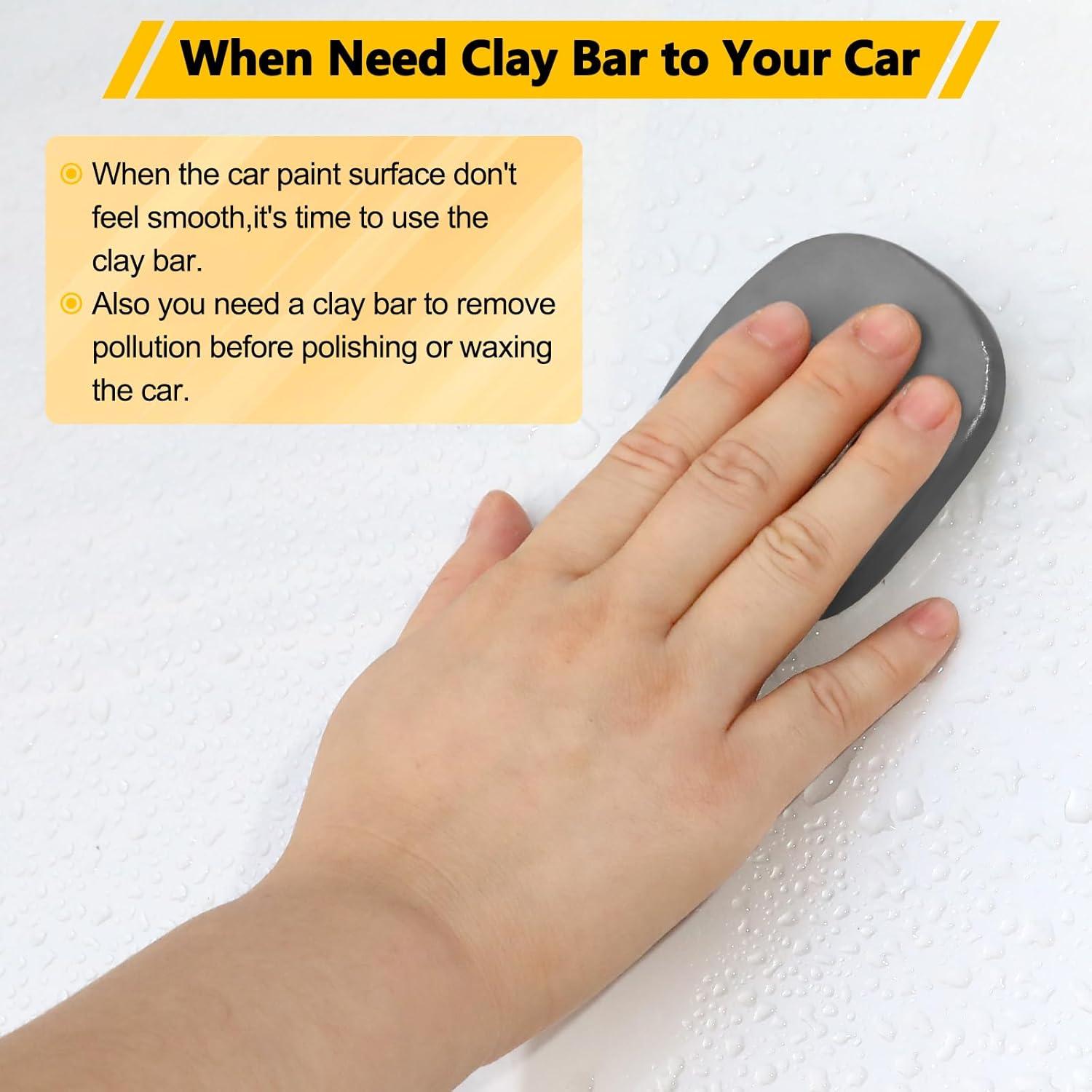 Barra de Arcilla para Automóviles Fitosy 4 Paquetes 400g