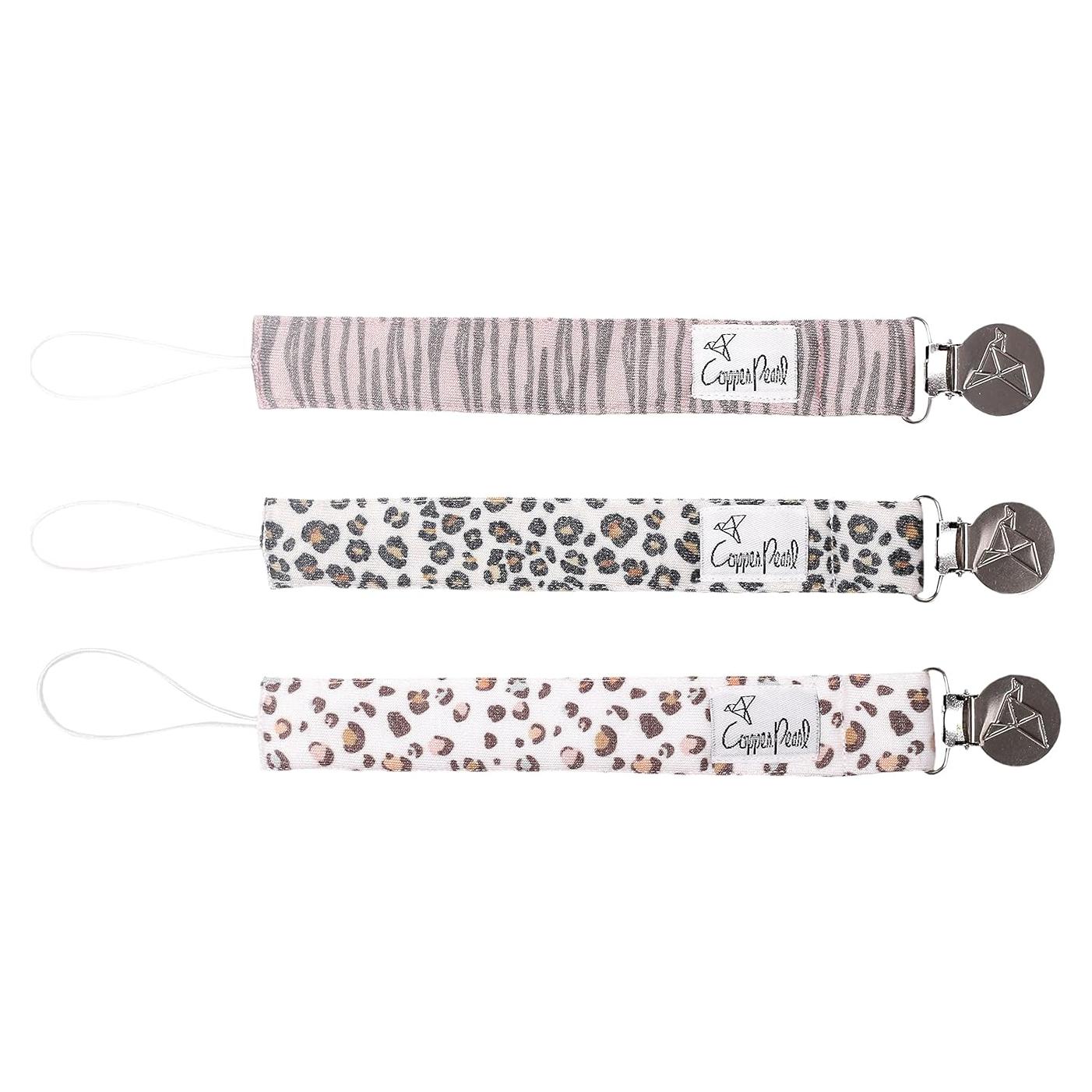 Clip de Chupete Copper Pearl 3-Pack - Acero Inoxidable - Zara