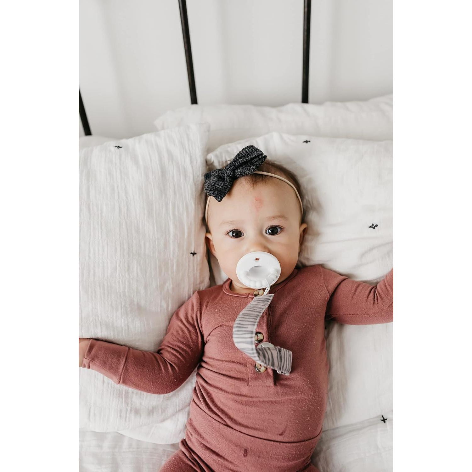 Clip de Chupete Copper Pearl 3-Pack - Acero Inoxidable - Zara