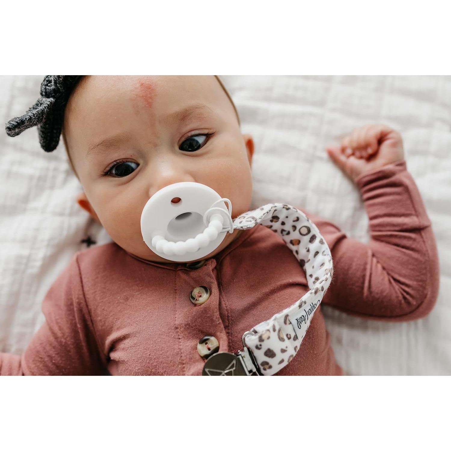 Clip de Chupete Copper Pearl 3-Pack - Acero Inoxidable - Zara