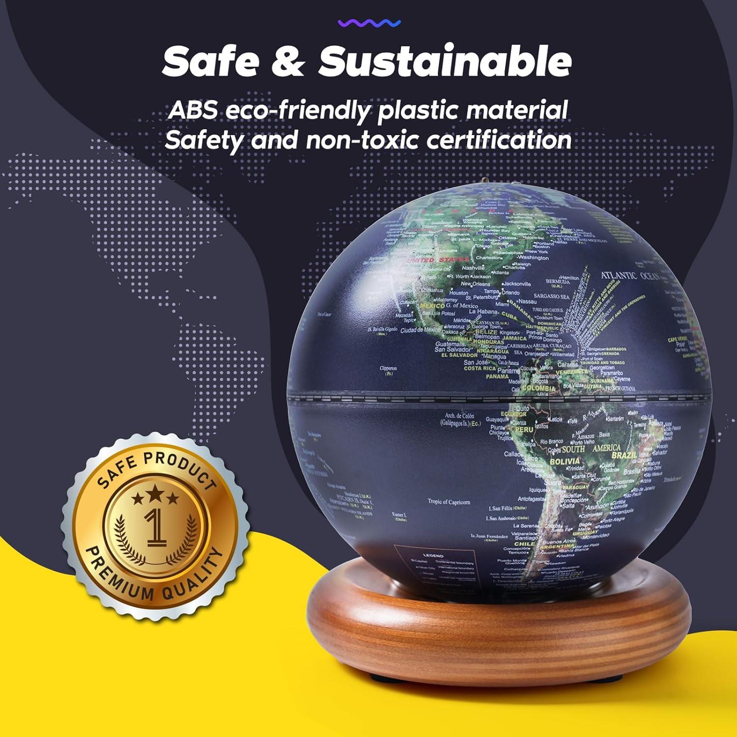 Globo Mundial Mini INKLAB 14.6 cm con Luz y AR para Niños