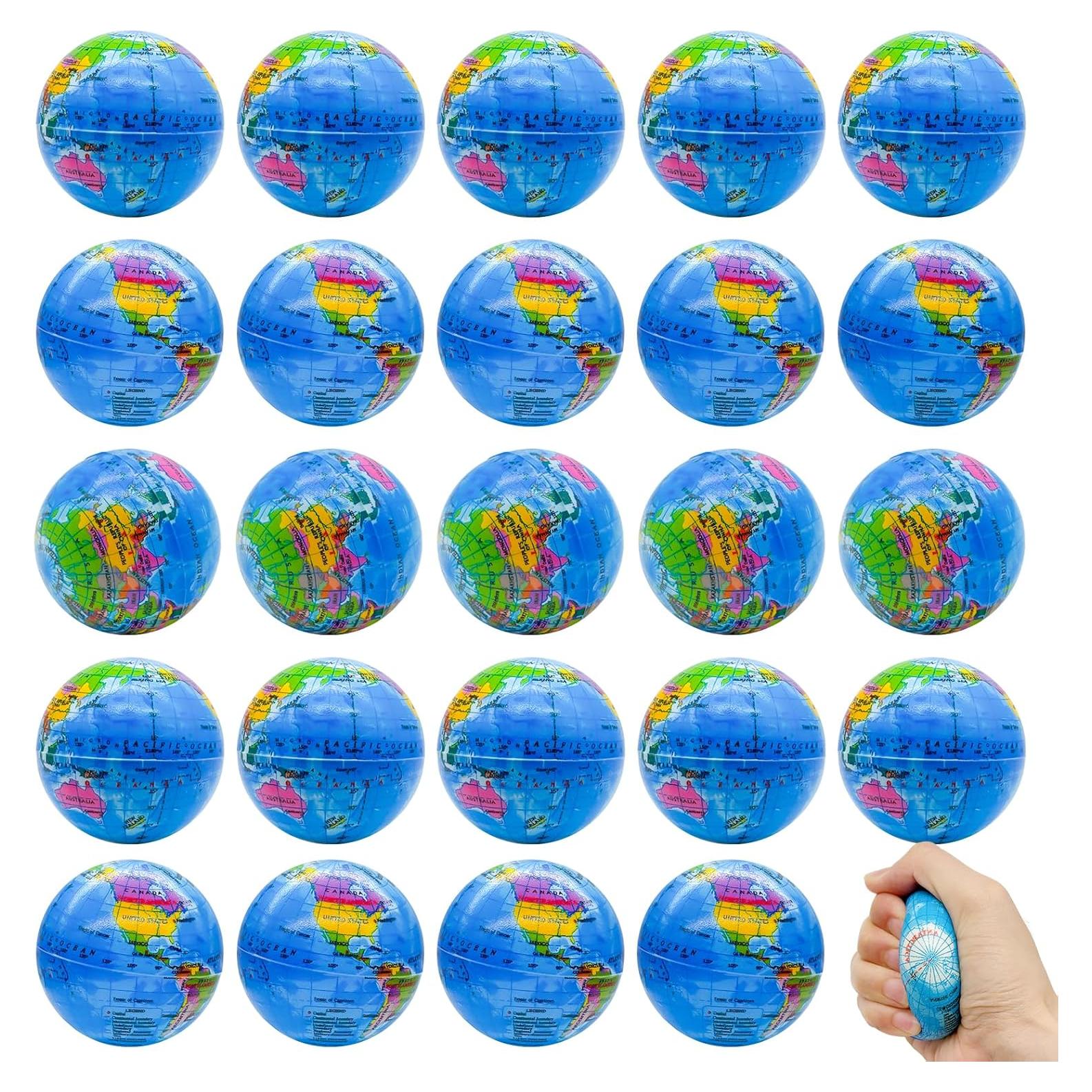 30 Pelotas de Estrés Globo 6.3 cm Whkvnng Alivio Estrés