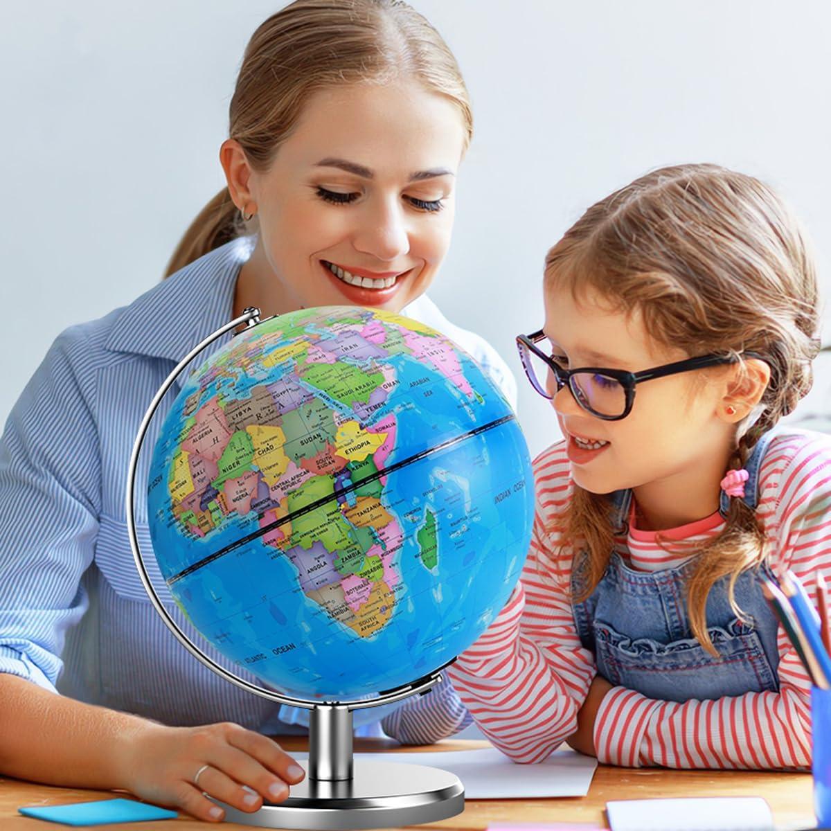 Globo Terráqueo Iluminado JOWHOL 20 cm con Constelaciones