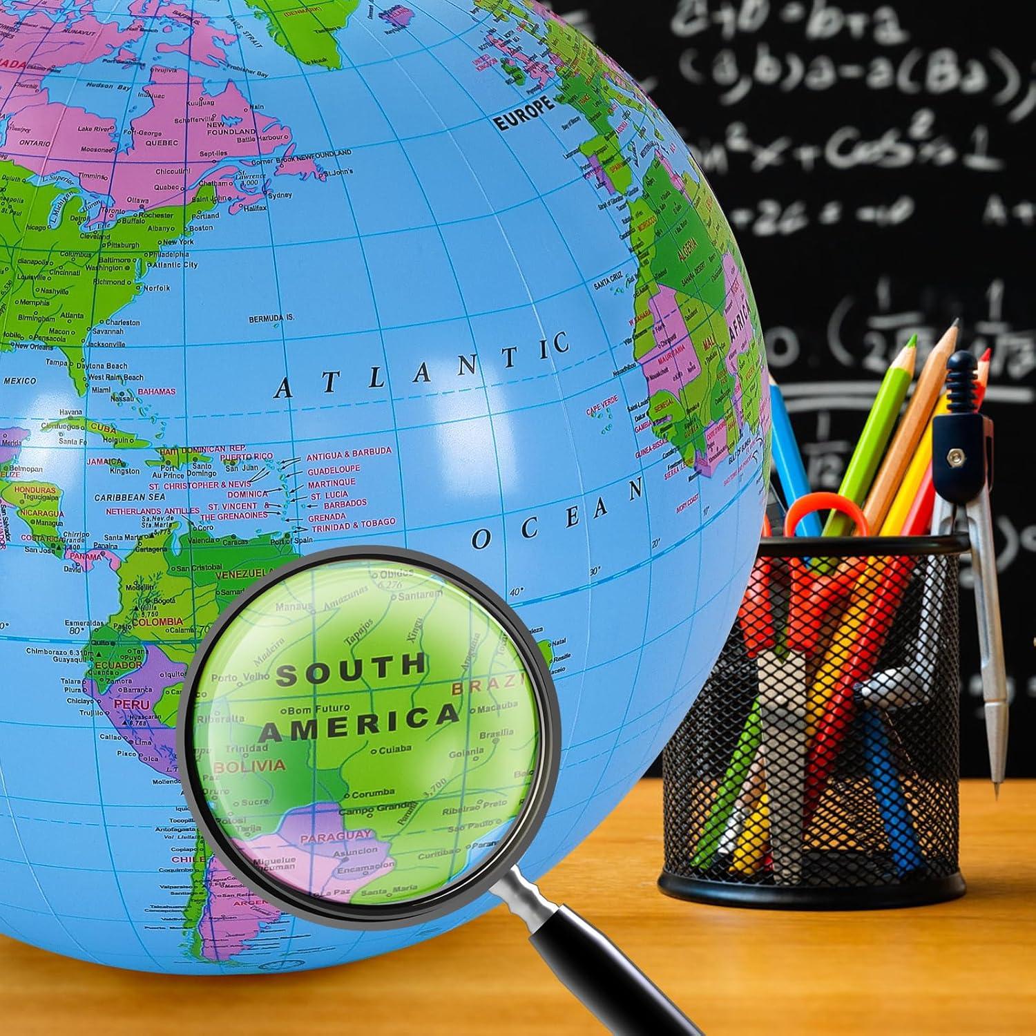 4 Globos Inflables de 40 cm YOTHORN de PVC para Playa y Enseñanza