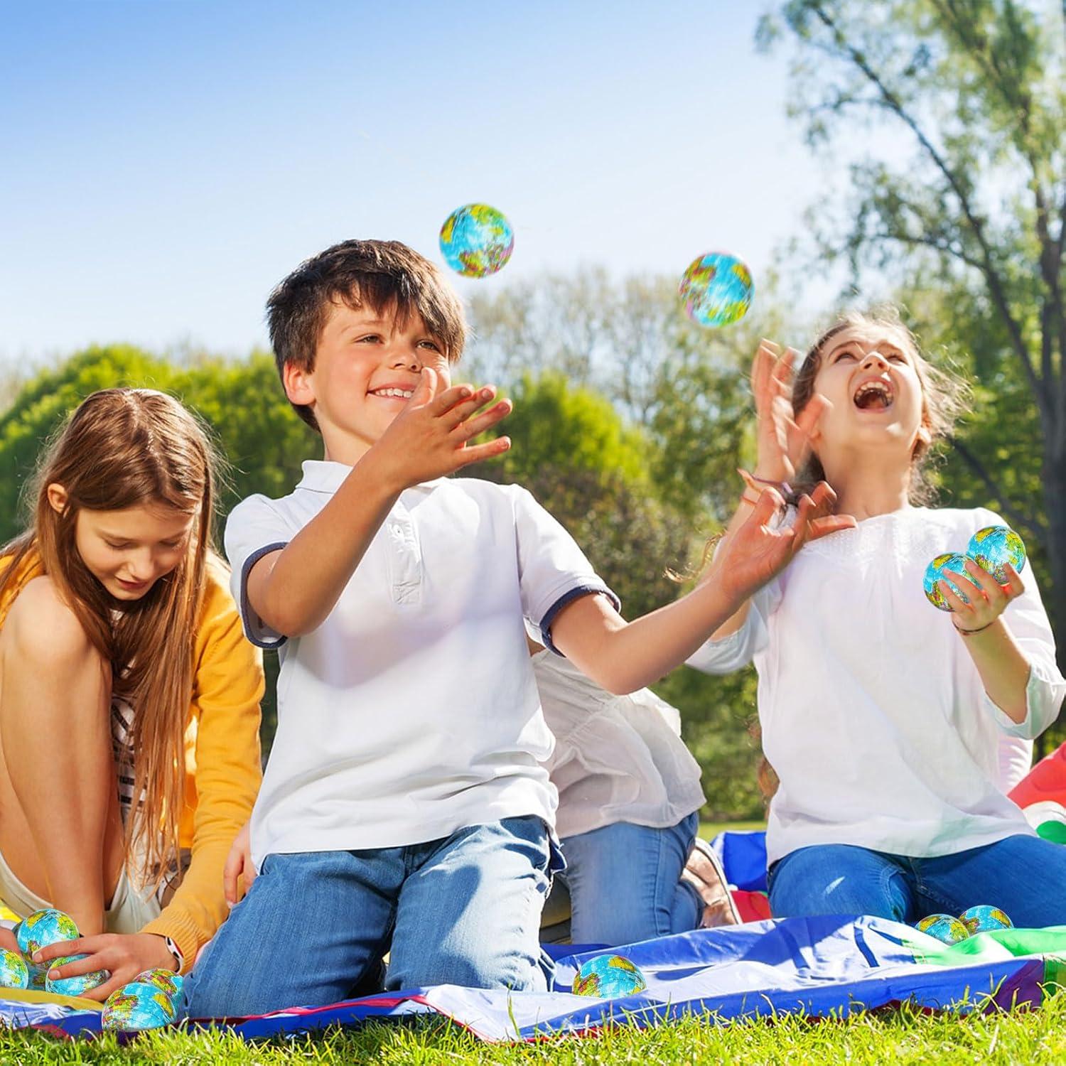 20 Pelotas Antiestrés Globo Hxezoc 5.2 cm para Alivio de Ansiedad