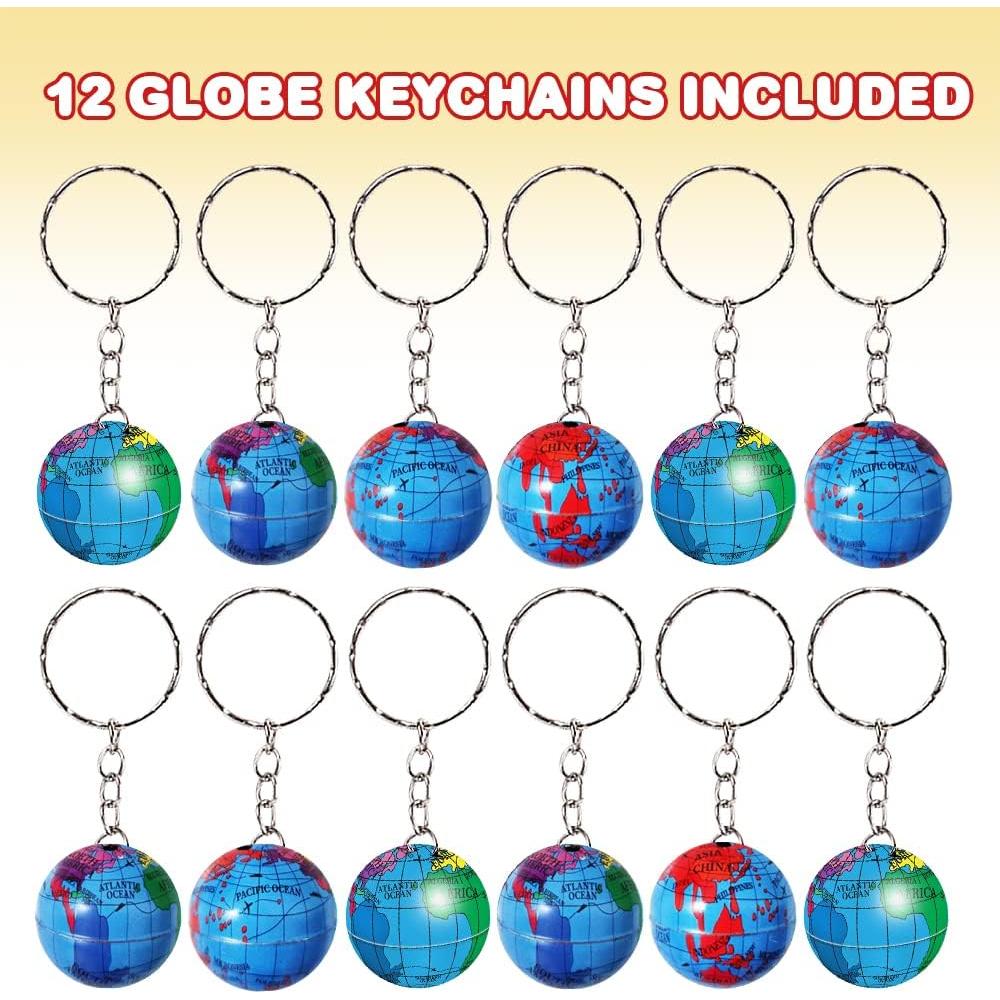 Llavero Globo Colorido ArtCreativity Set de 12 para Niños