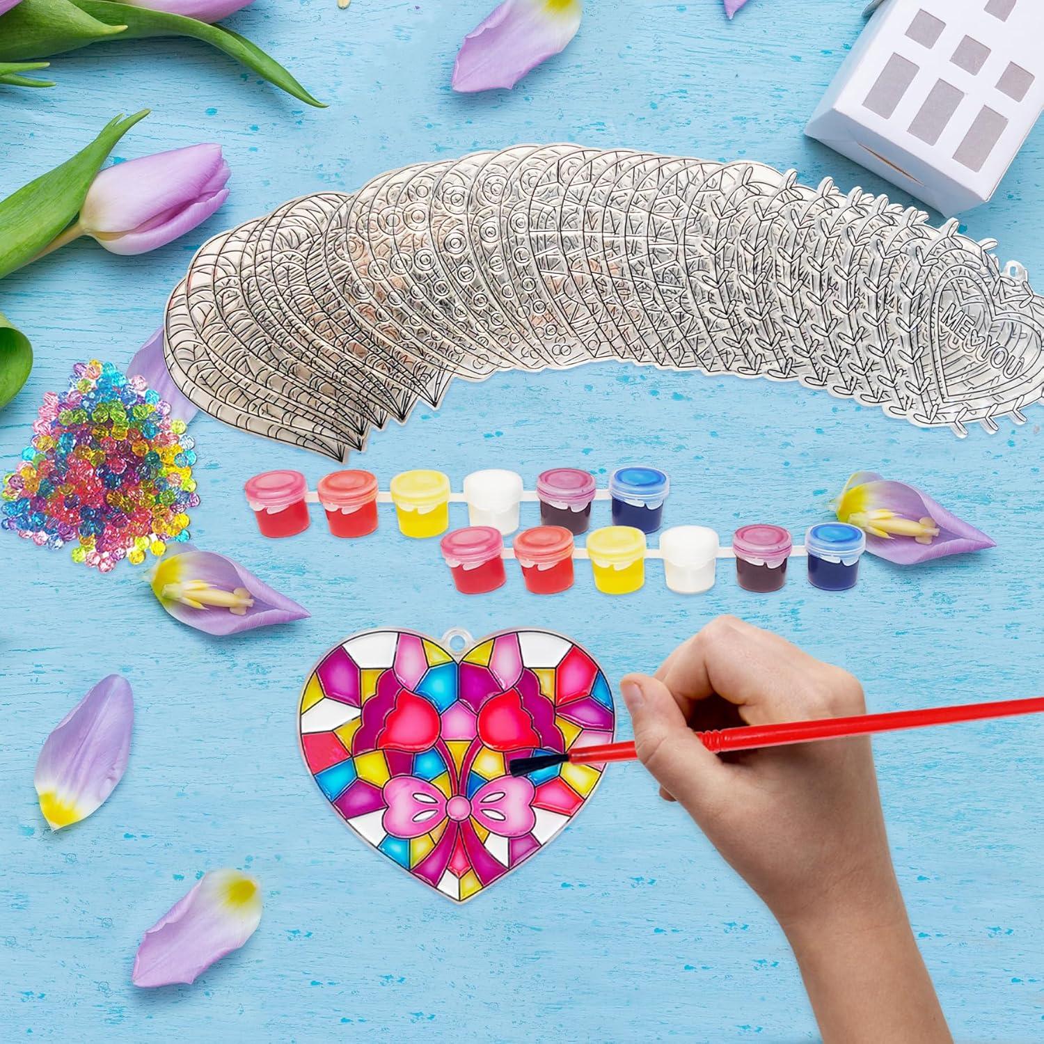 Kit de Manualidades Atrapa Rayos Corazón Ayhuhra 28 Piezas