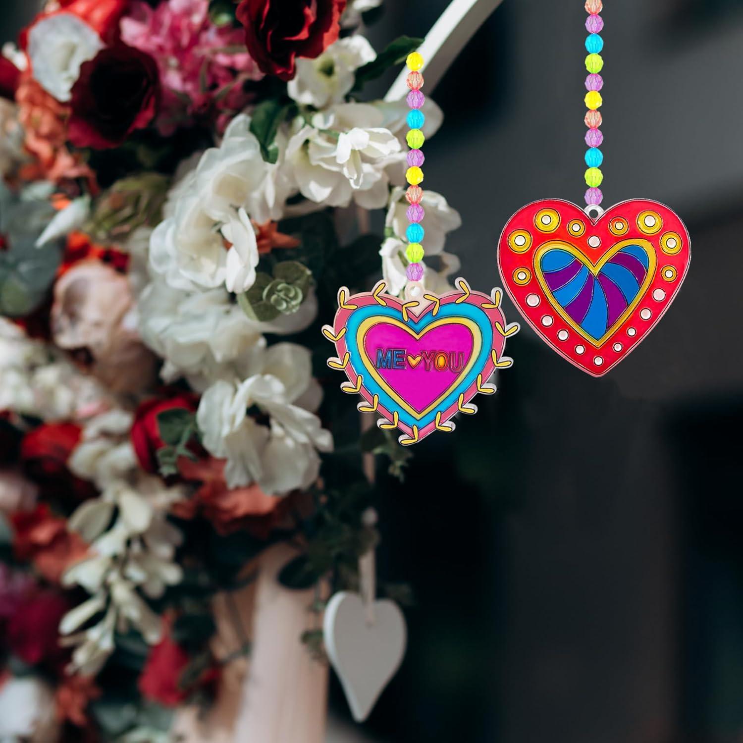 Kit de Manualidades Atrapa Rayos Corazón Ayhuhra 28 Piezas