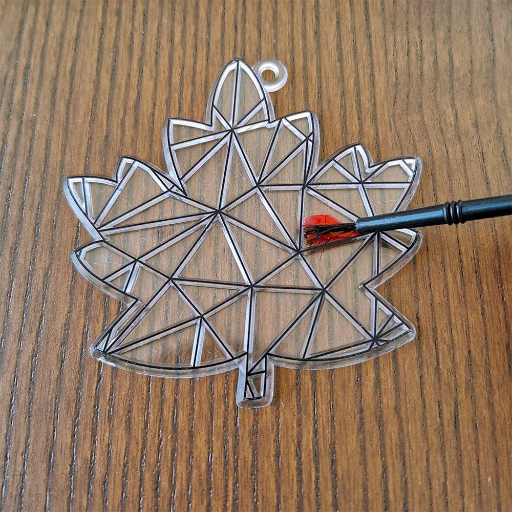 Winlyn Kit de Manualidades Atrapa Sol Otoño 24 Piezas DIY