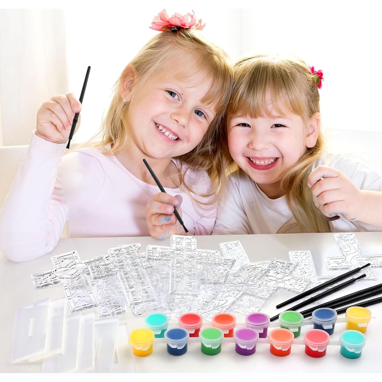 Kit de Manualidades de Cruces Religiosas Jetec - 24 Piezas