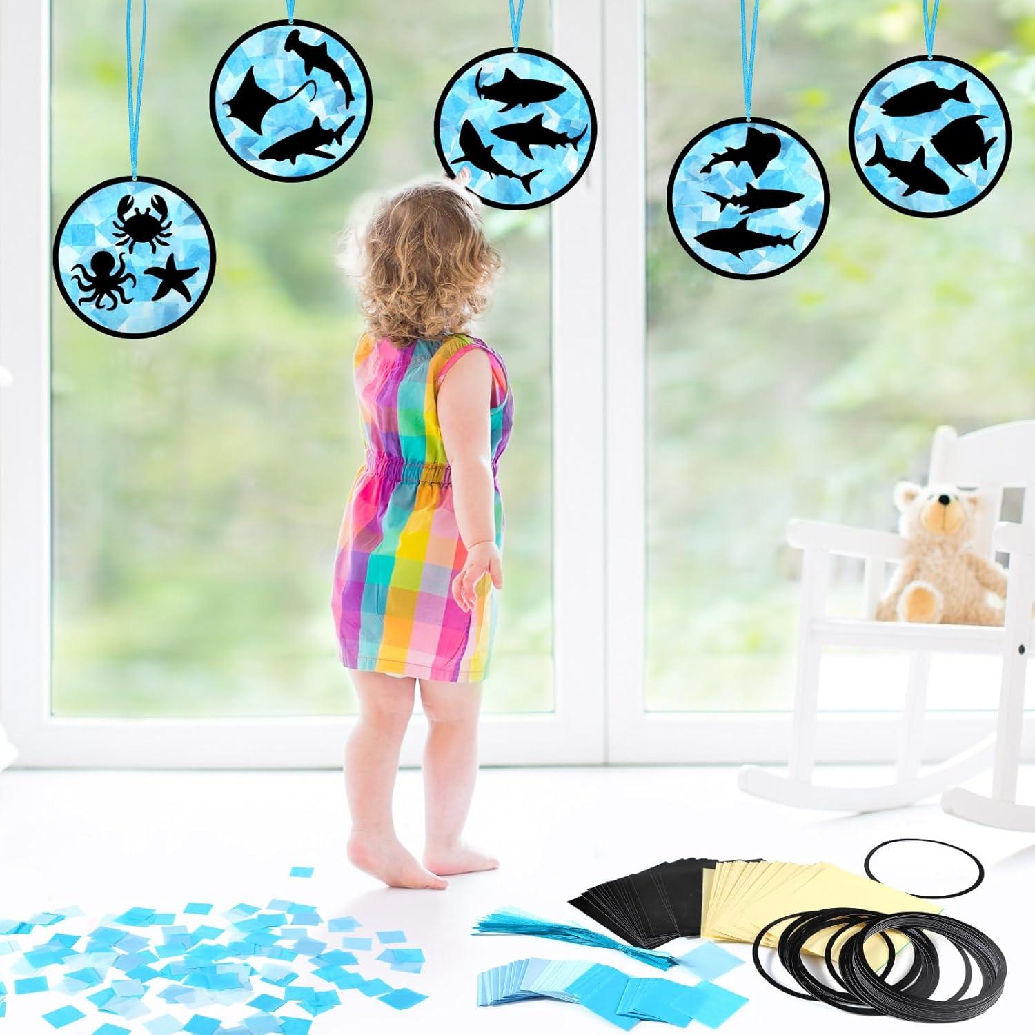 30 Piezas Atrapasueños de Papel Oceánico AmazingSpark DIY