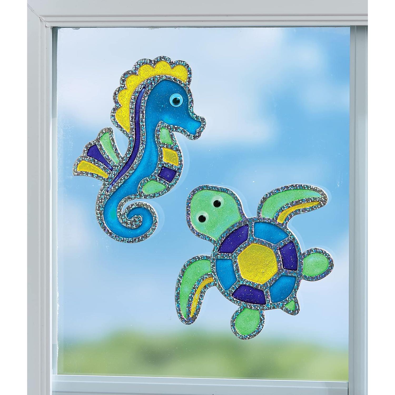 Kit de Arte en Ventana Creatividad para Niños - Amigos del Océano